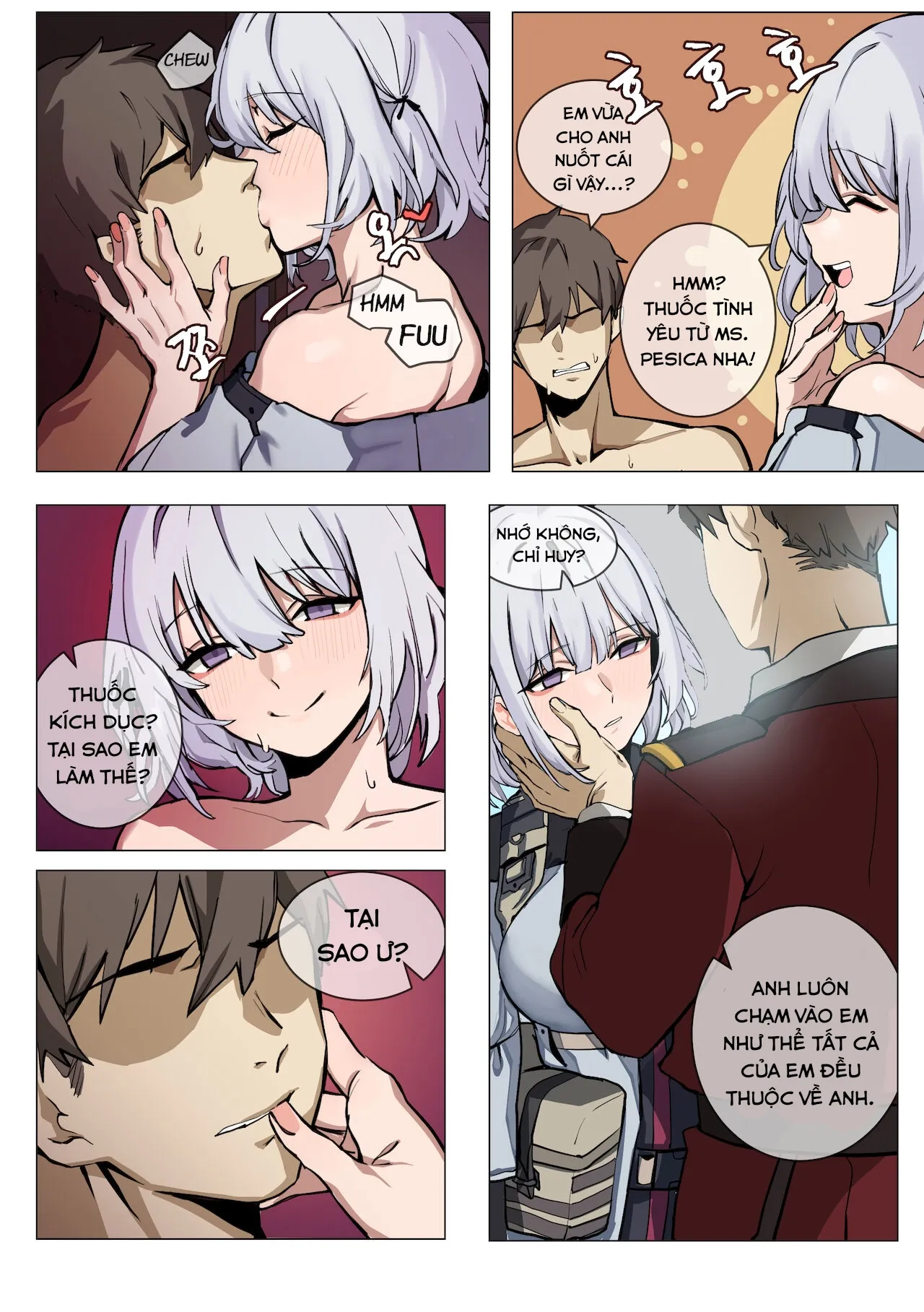 HentaiVN.net - Ảnh 6 - Ghen (Girls' Frontline) [Jealousy] - Chap 1
