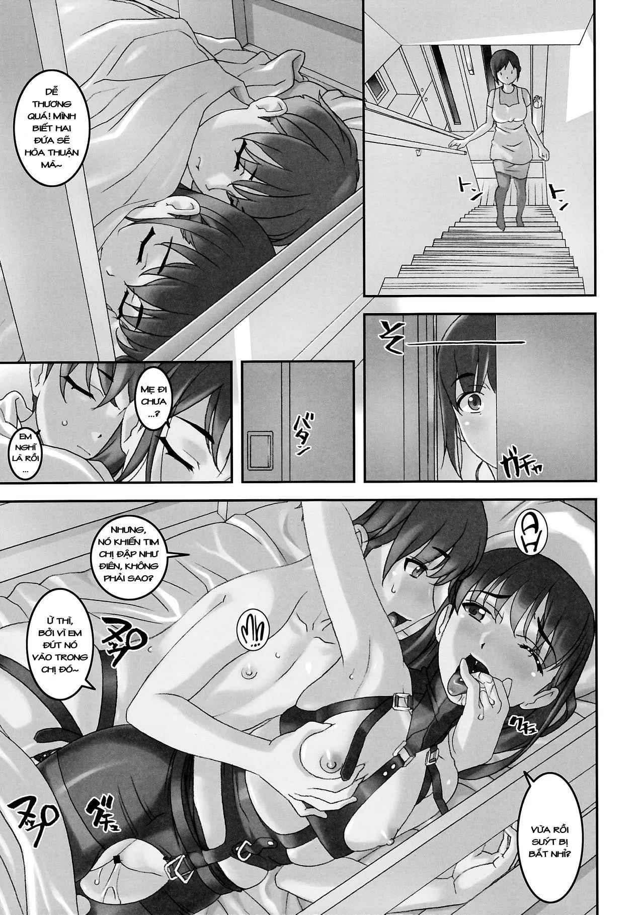 HentaiVN.net - Ảnh 19 - Một ngày của nhà Takahara [Takahara-ke no Nichijou] - Chap 1