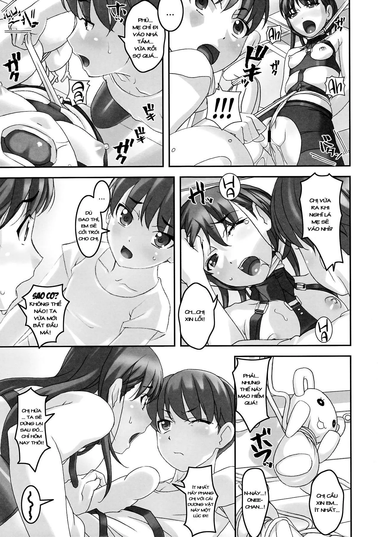 HentaiVN.net - Ảnh 9 - Một ngày của nhà Takahara [Takahara-ke no Nichijou] - Chap 1
