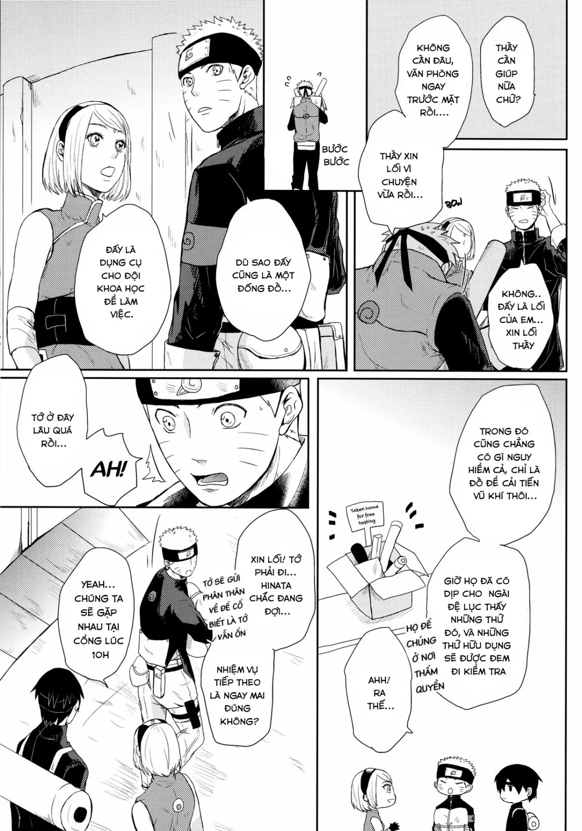 HentaiVN.net - Ảnh 23 - Neko Panic (Naruto) [Kitty Panic] - Chap 1