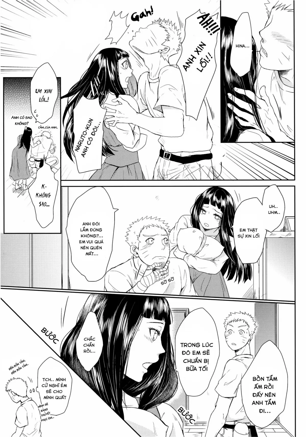 HentaiVN.net - Ảnh 9 - Neko Panic (Naruto) [Kitty Panic] - Chap 1