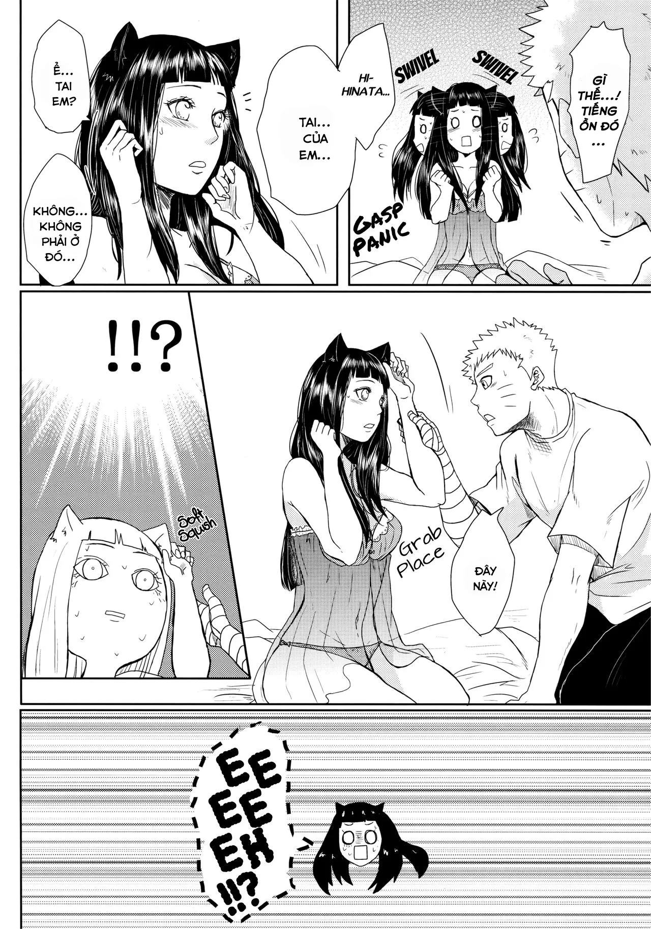 HentaiVN.net - Ảnh 11 - Neko Panic (Naruto) [Kitty Panic] - Chap 2