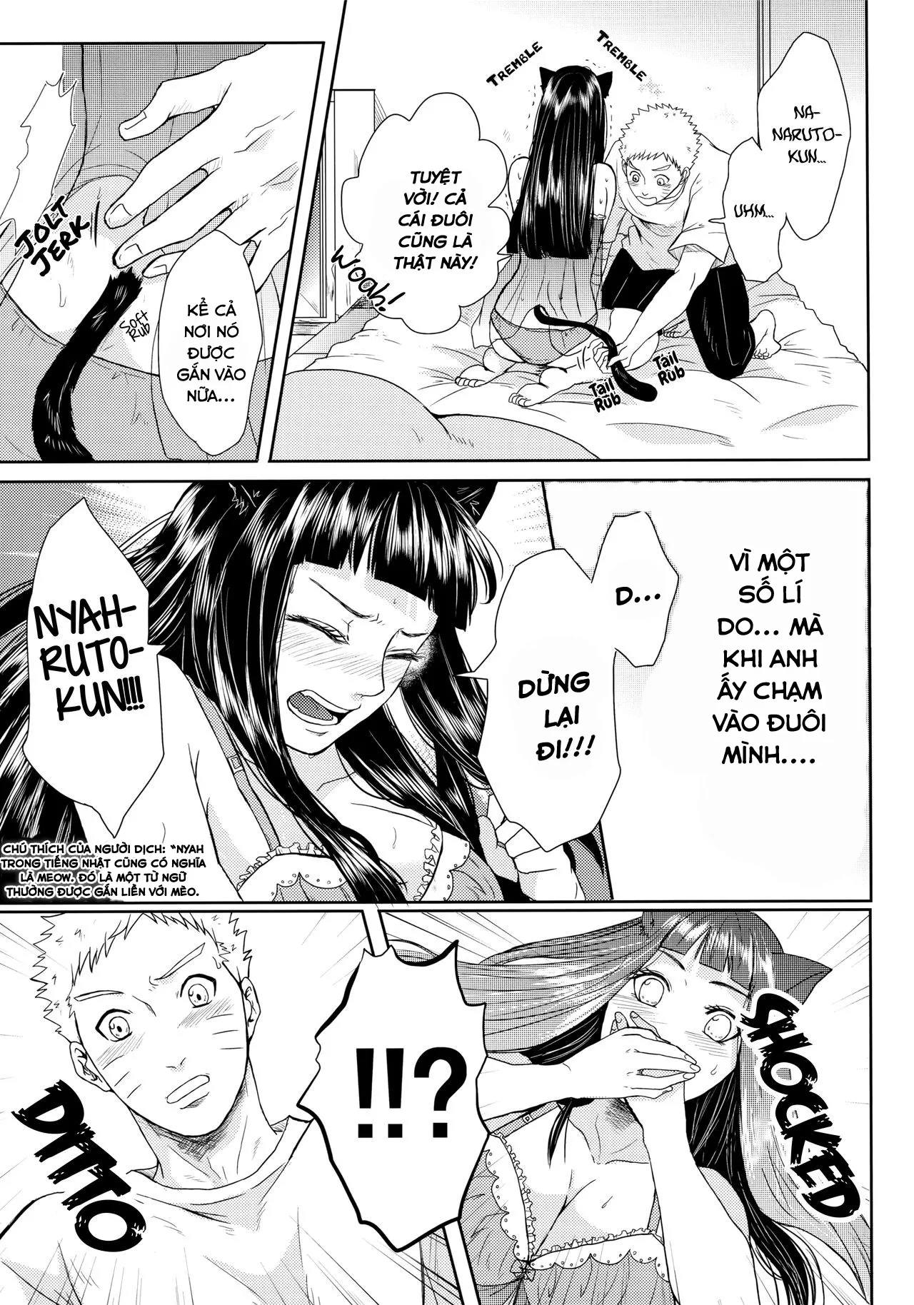 HentaiVN.net - Ảnh 14 - Neko Panic (Naruto) [Kitty Panic] - Chap 2