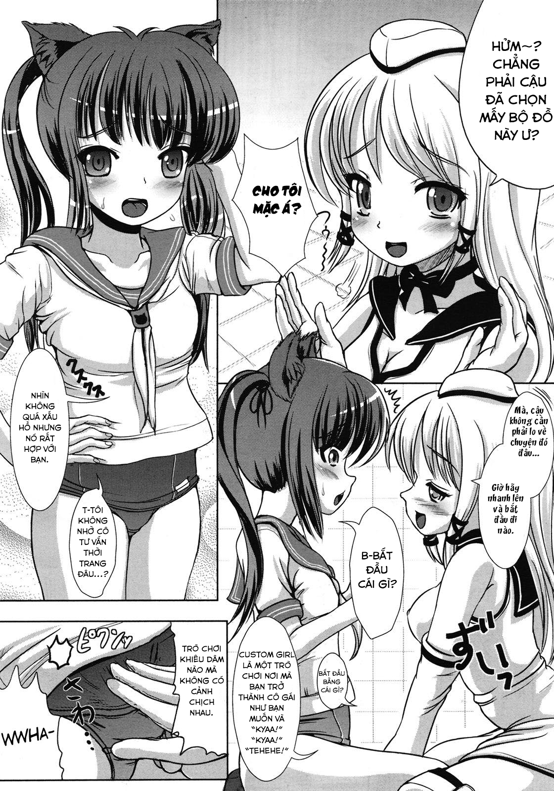 HentaiVN.net - Ảnh 5 - Custom Girl - Chap 1