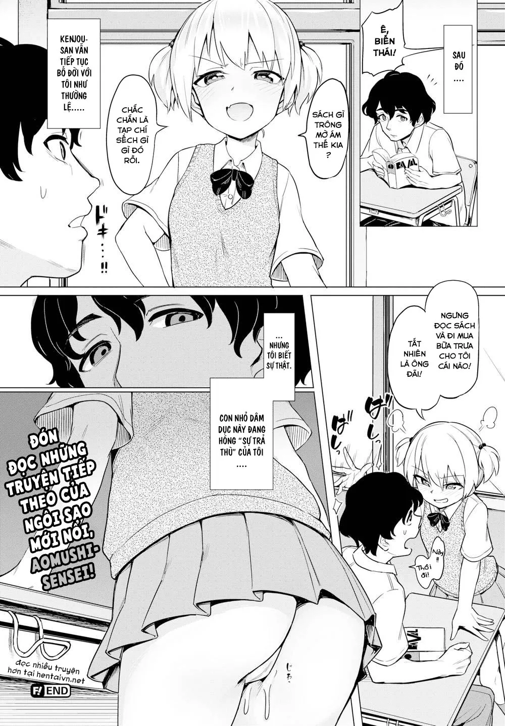 HentaiVN.net - Ảnh 22 - Con nhỏ bố đời [Tyranncial Girl] - Chap 1