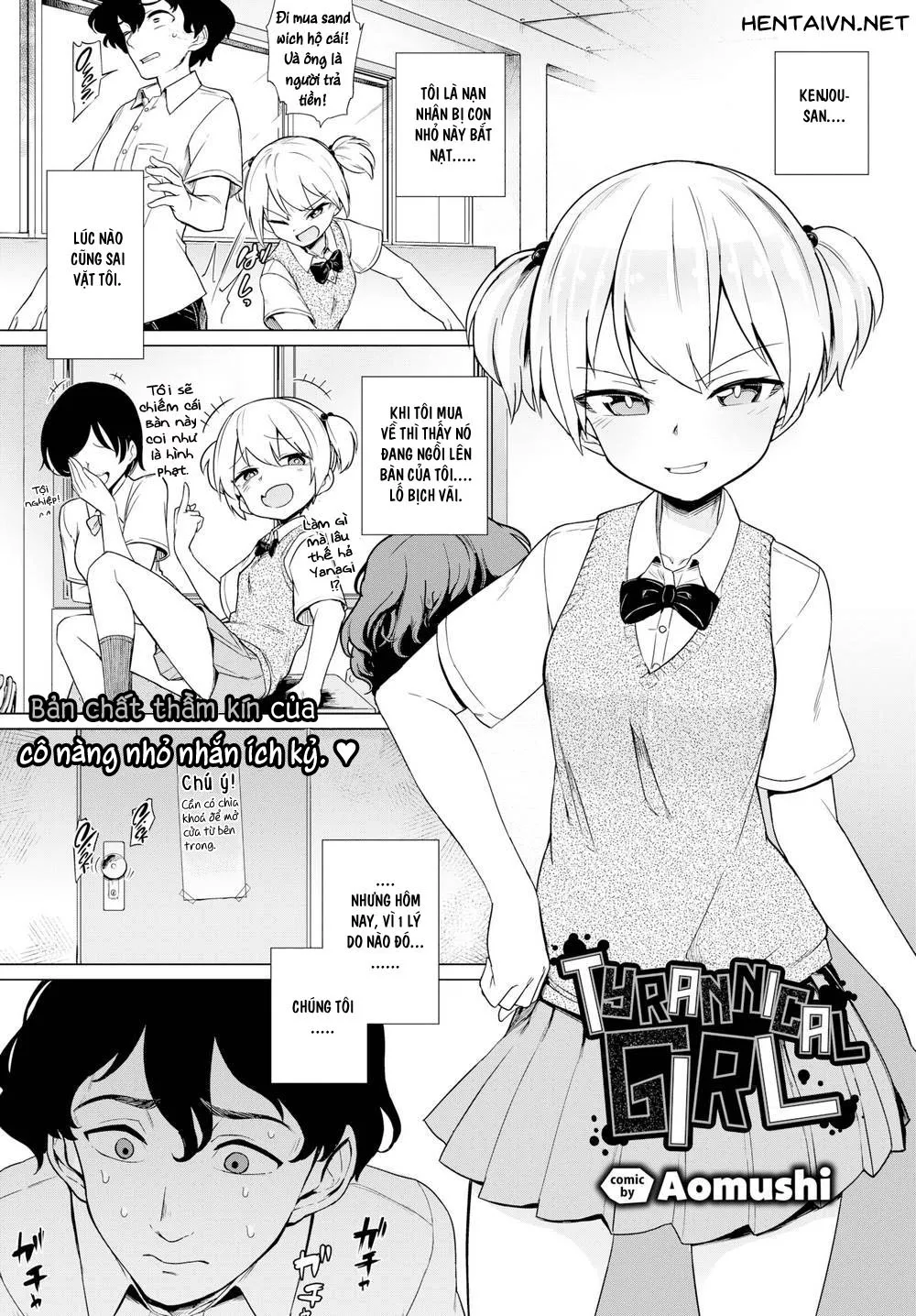 HentaiVN.net - Ảnh 3 - Con nhỏ bố đời [Tyranncial Girl] - Chap 1