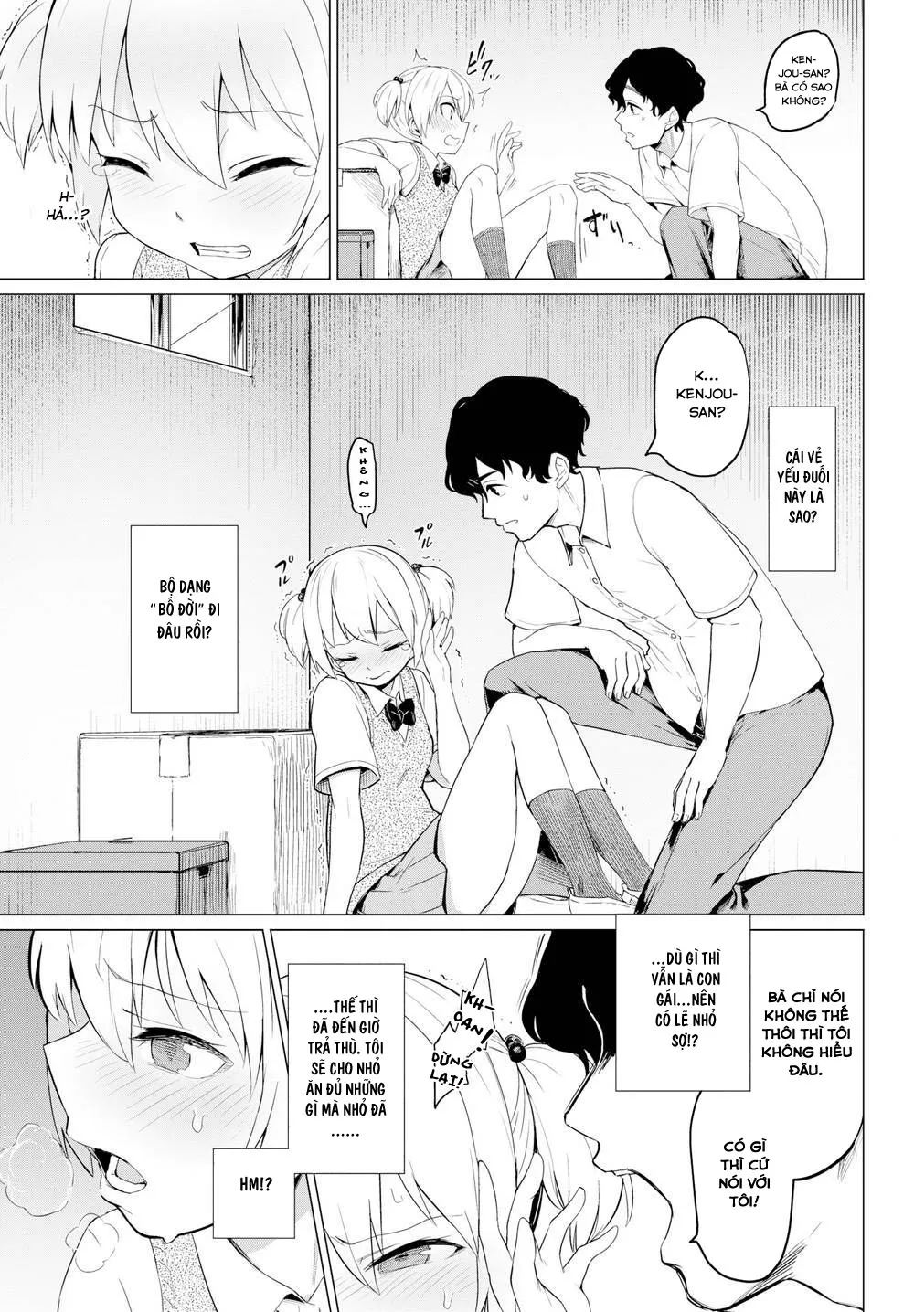 HentaiVN.net - Ảnh 5 - Con nhỏ bố đời [Tyranncial Girl] - Chap 1