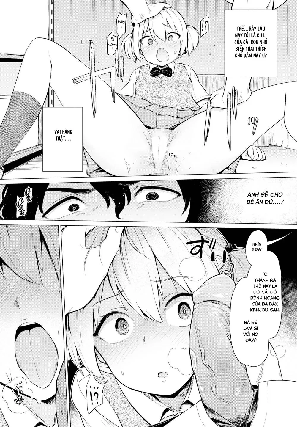 HentaiVN.net - Ảnh 7 - Con nhỏ bố đời [Tyranncial Girl] - Chap 1