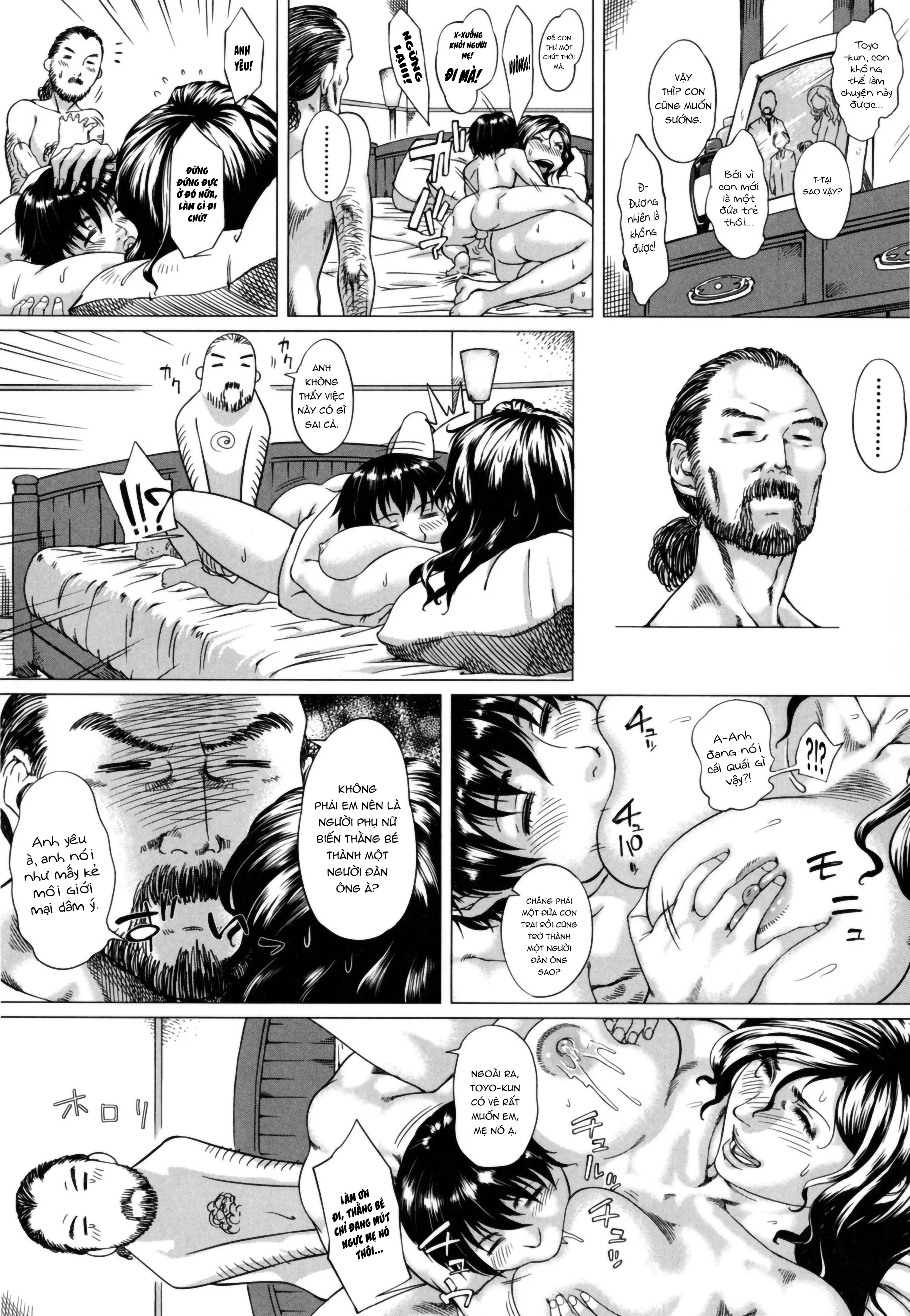 HentaiVN.net - Ảnh 11 - Luôn ở bên mẹ [Okaa-san to Issho | Always Together with Mother] - Chap 1