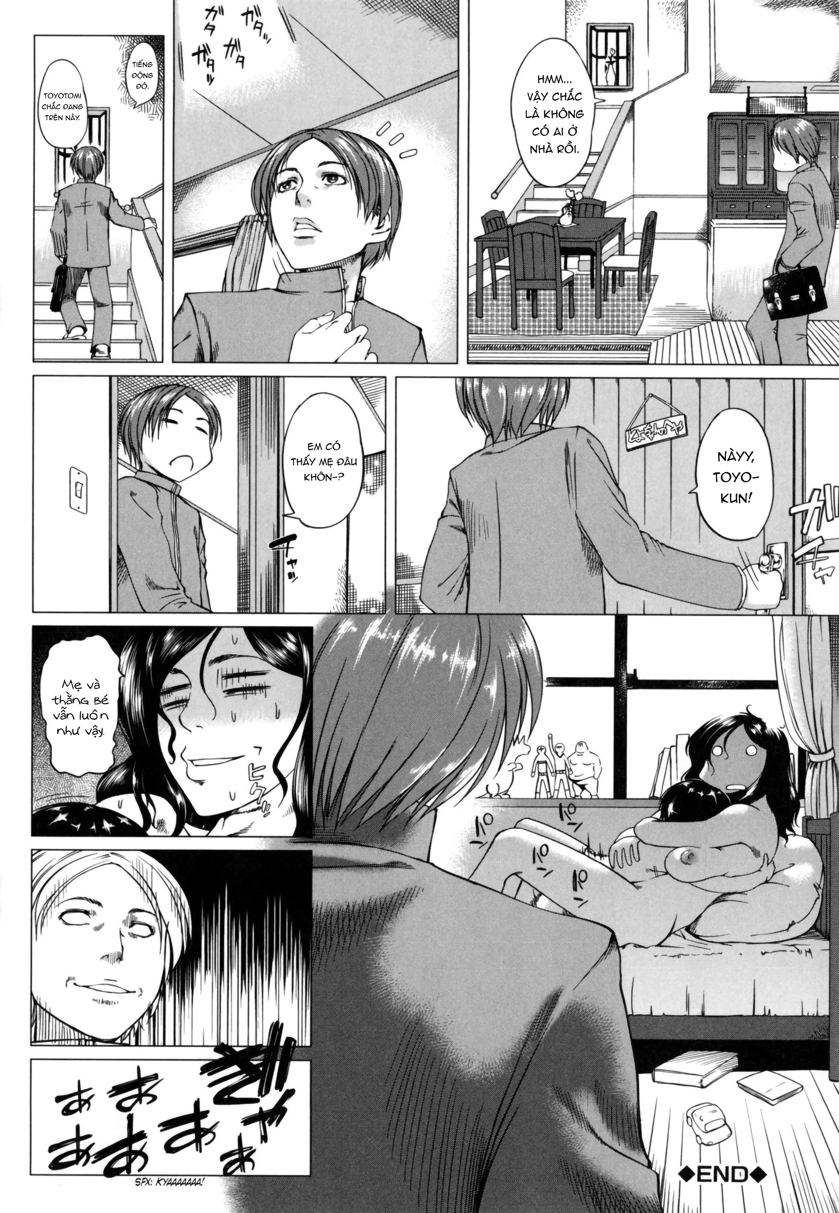 HentaiVN.net - Ảnh 38 - Luôn ở bên mẹ [Okaa-san to Issho | Always Together with Mother] - Chap 1