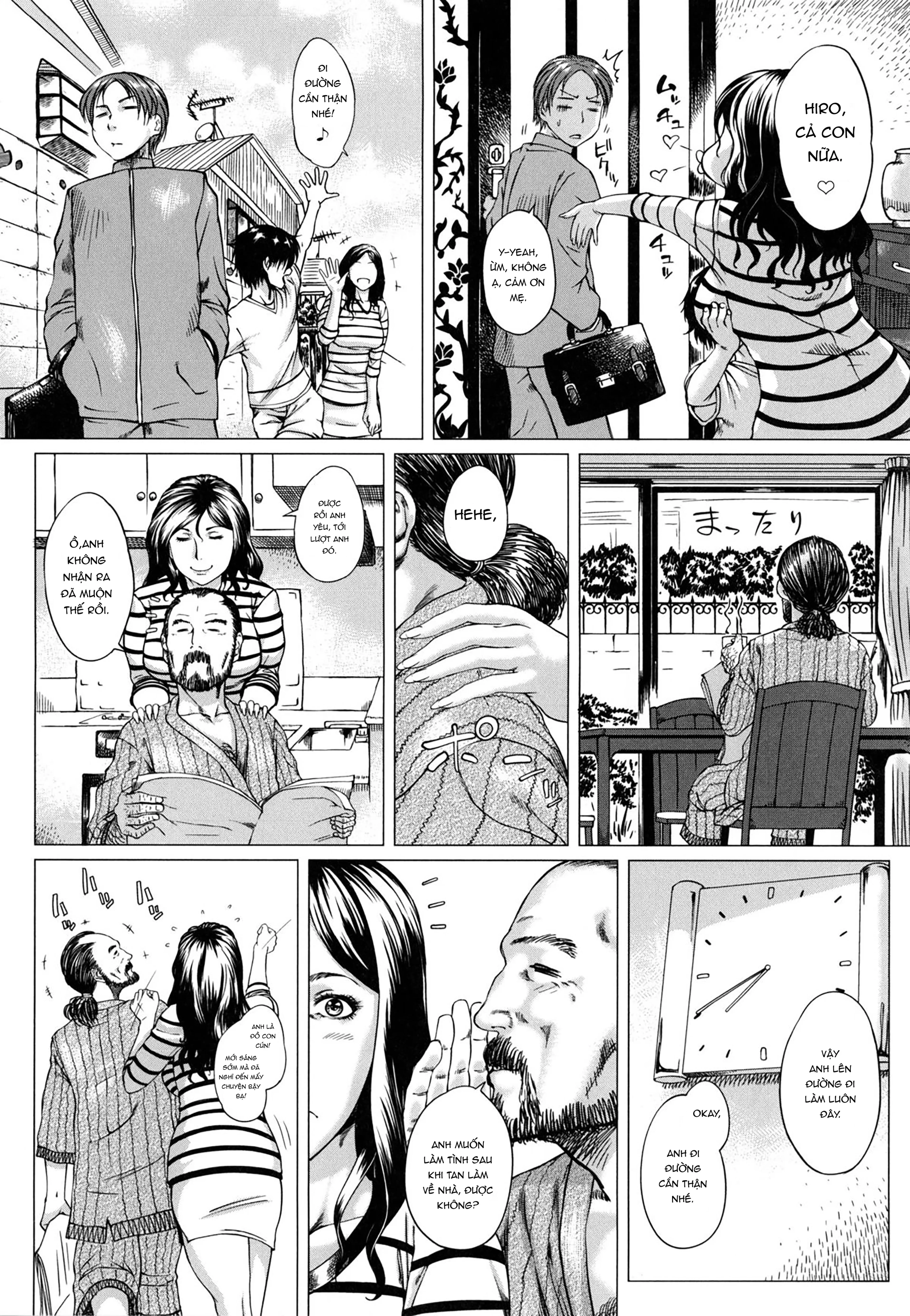 HentaiVN.net - Ảnh 4 - Luôn ở bên mẹ [Okaa-san to Issho | Always Together with Mother] - Chap 1