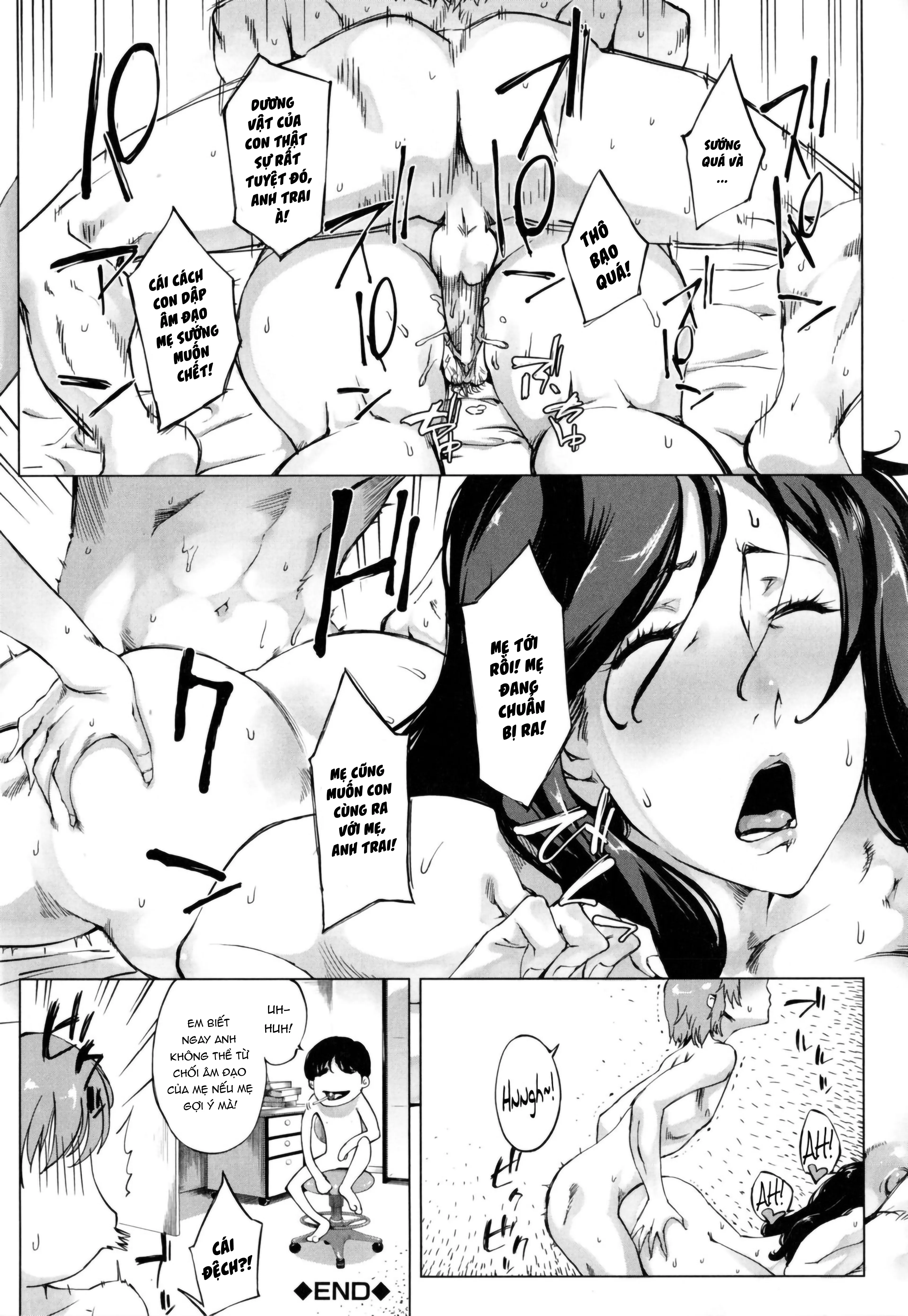 HentaiVN.net - Ảnh 40 - Luôn ở bên mẹ [Okaa-san to Issho | Always Together with Mother] - Chap 1