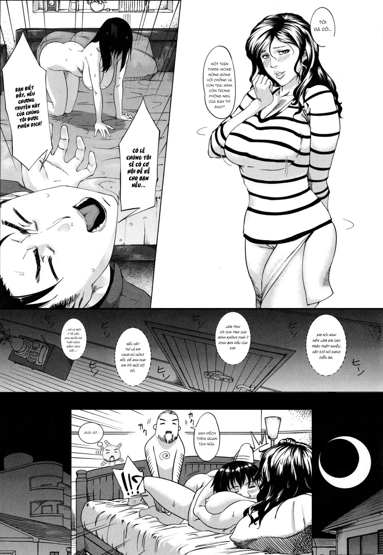 HentaiVN.net - Ảnh 41 - Luôn ở bên mẹ [Okaa-san to Issho | Always Together with Mother] - Chap 1