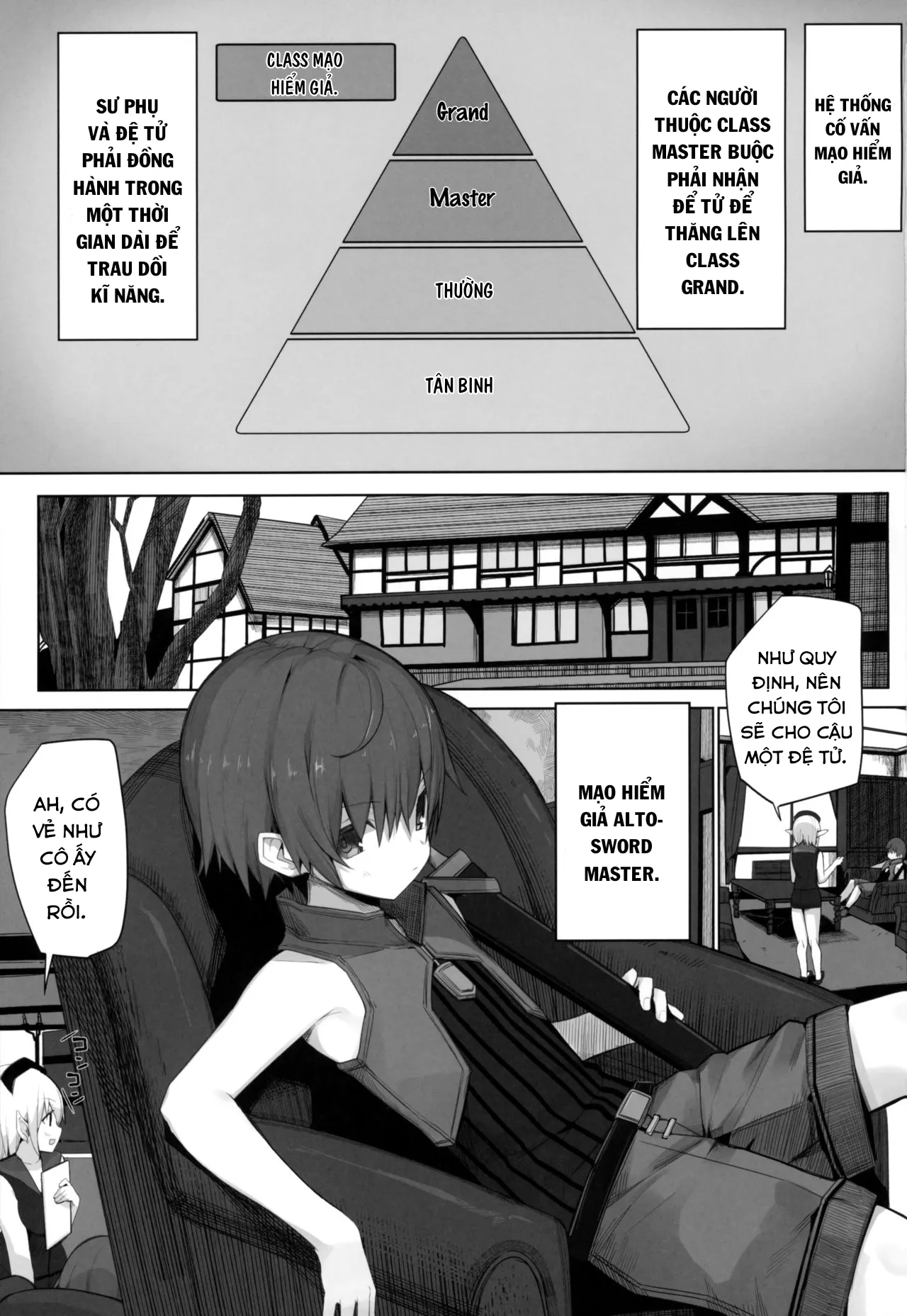 HentaiVN.net - Ảnh 3 - Namaiki na Shota ni wa Ecchi na Onee-san o! Isekai [意気なショタにはエッチなお姉さんを!異世界] - Chap 1