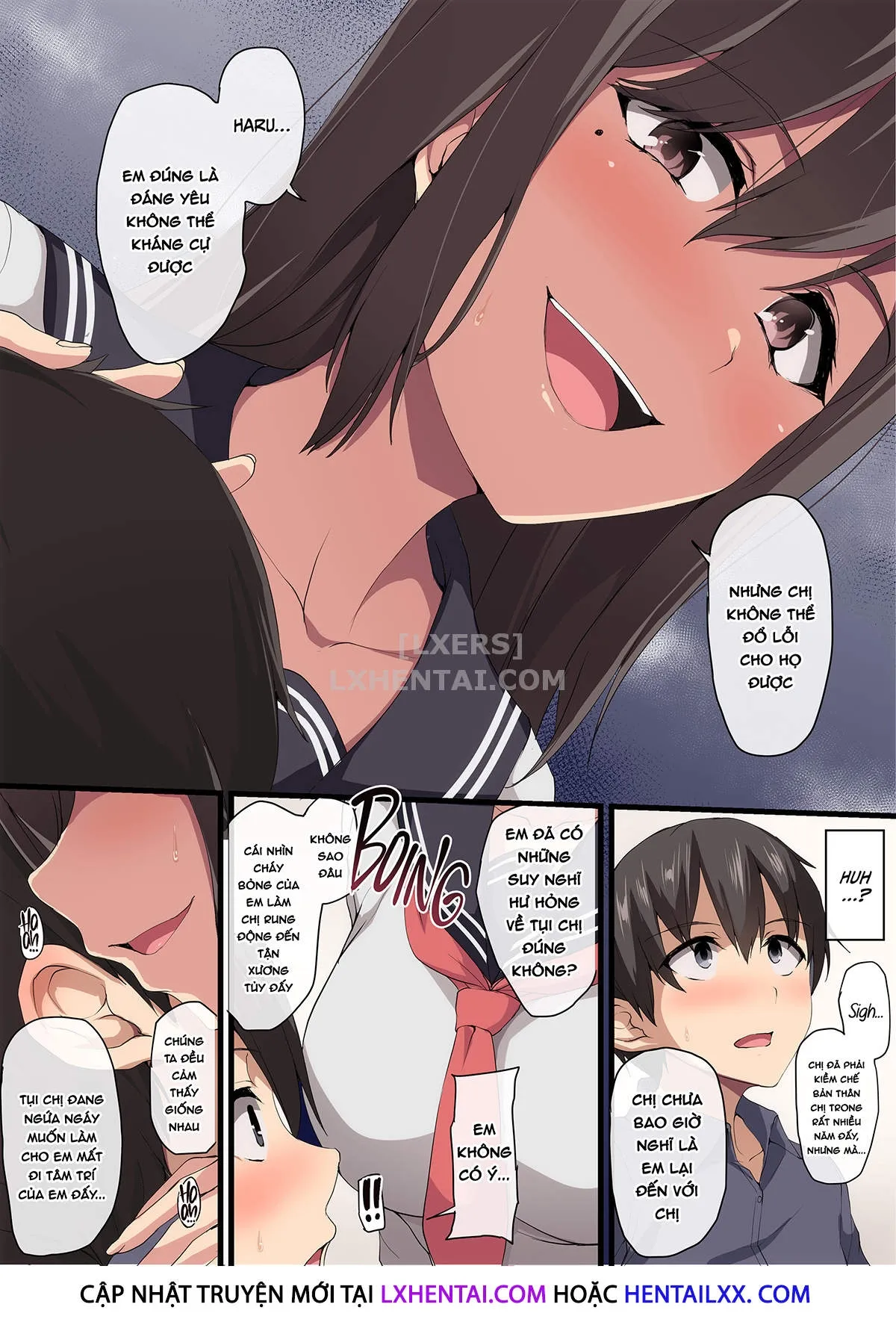 HentaiVN.net - Ảnh 12 - Lovey-Dovey Sex Life With Older Ladies - Losing My Virginity To a Harem - Chap 1