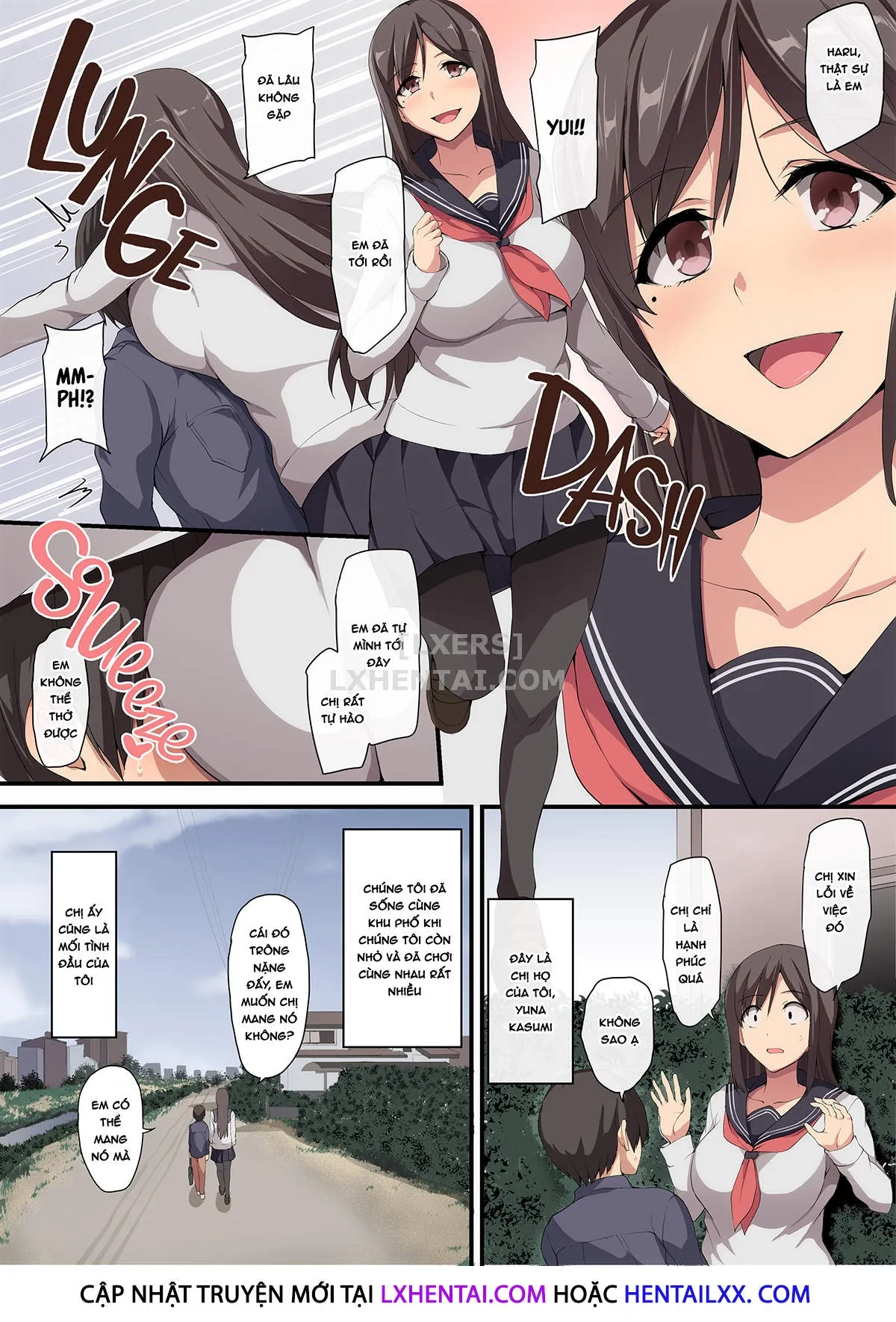 HentaiVN.net - Ảnh 4 - Lovey-Dovey Sex Life With Older Ladies - Losing My Virginity To a Harem - Chap 1