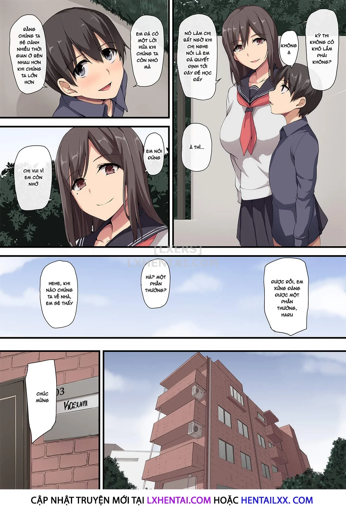 HentaiVN.net - Ảnh 5 - Lovey-Dovey Sex Life With Older Ladies - Losing My Virginity To a Harem - Chap 1