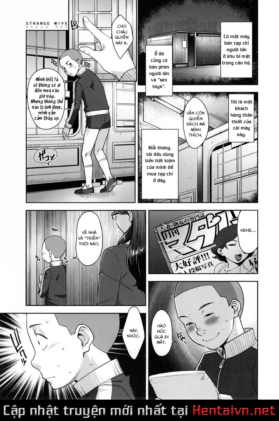 HentaiVN.net - Ảnh 4 - Strange Wife - Chap 1