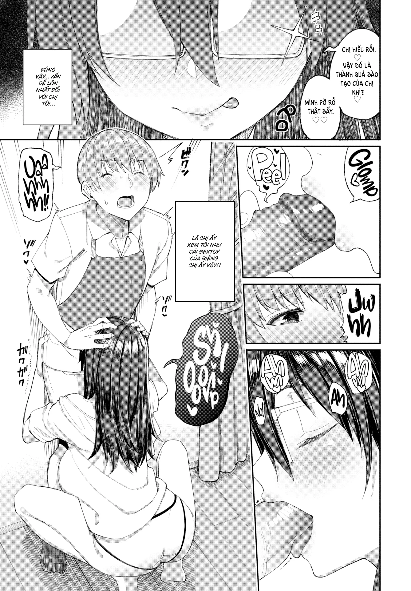 HentaiVN.net - Ảnh 6 - My Lazy Big Sister's Daily Life - Chap 1