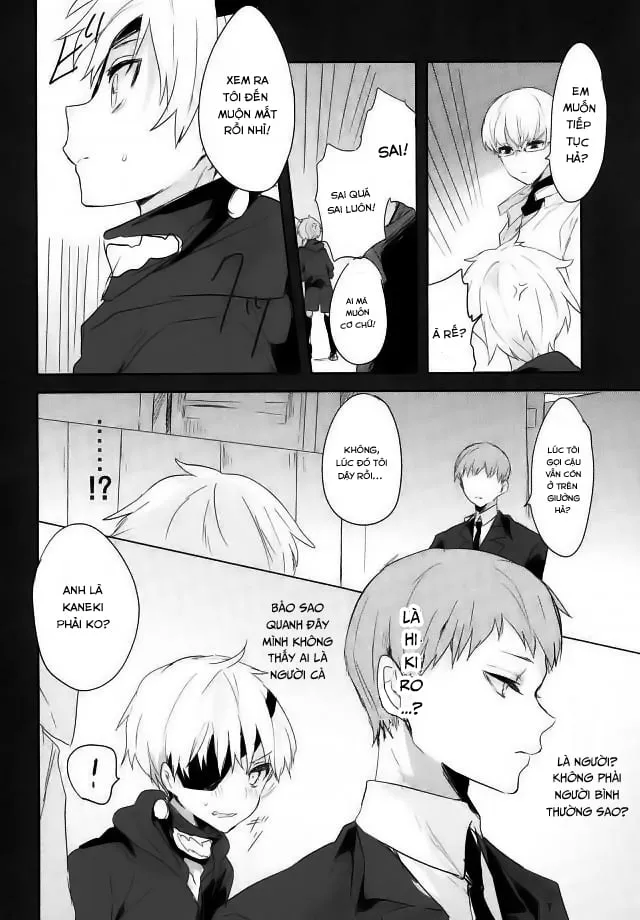 HentaiVN.net - Ảnh 12 - Câu chuyện chưa kể của Kaneki (Tokyo Ghoul) [Kanekano] - Chap 1