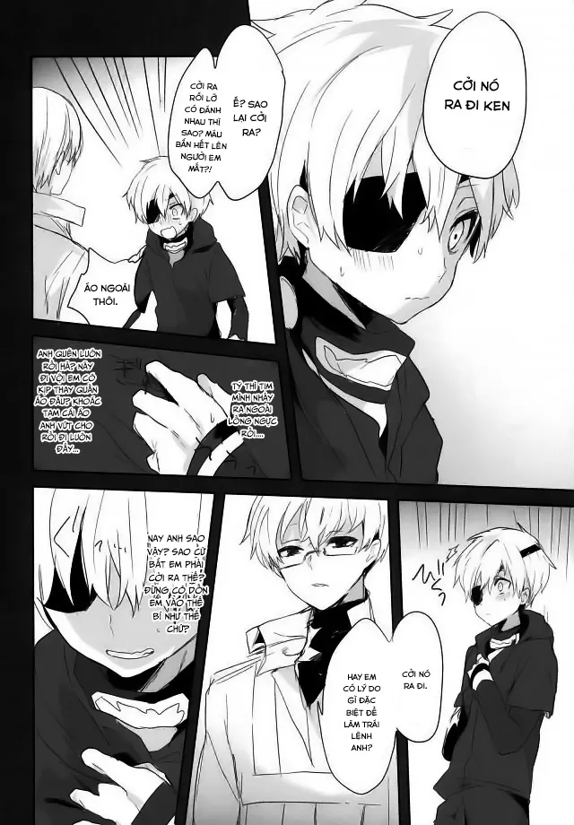 HentaiVN.net - Ảnh 14 - Câu chuyện chưa kể của Kaneki (Tokyo Ghoul) [Kanekano] - Chap 1