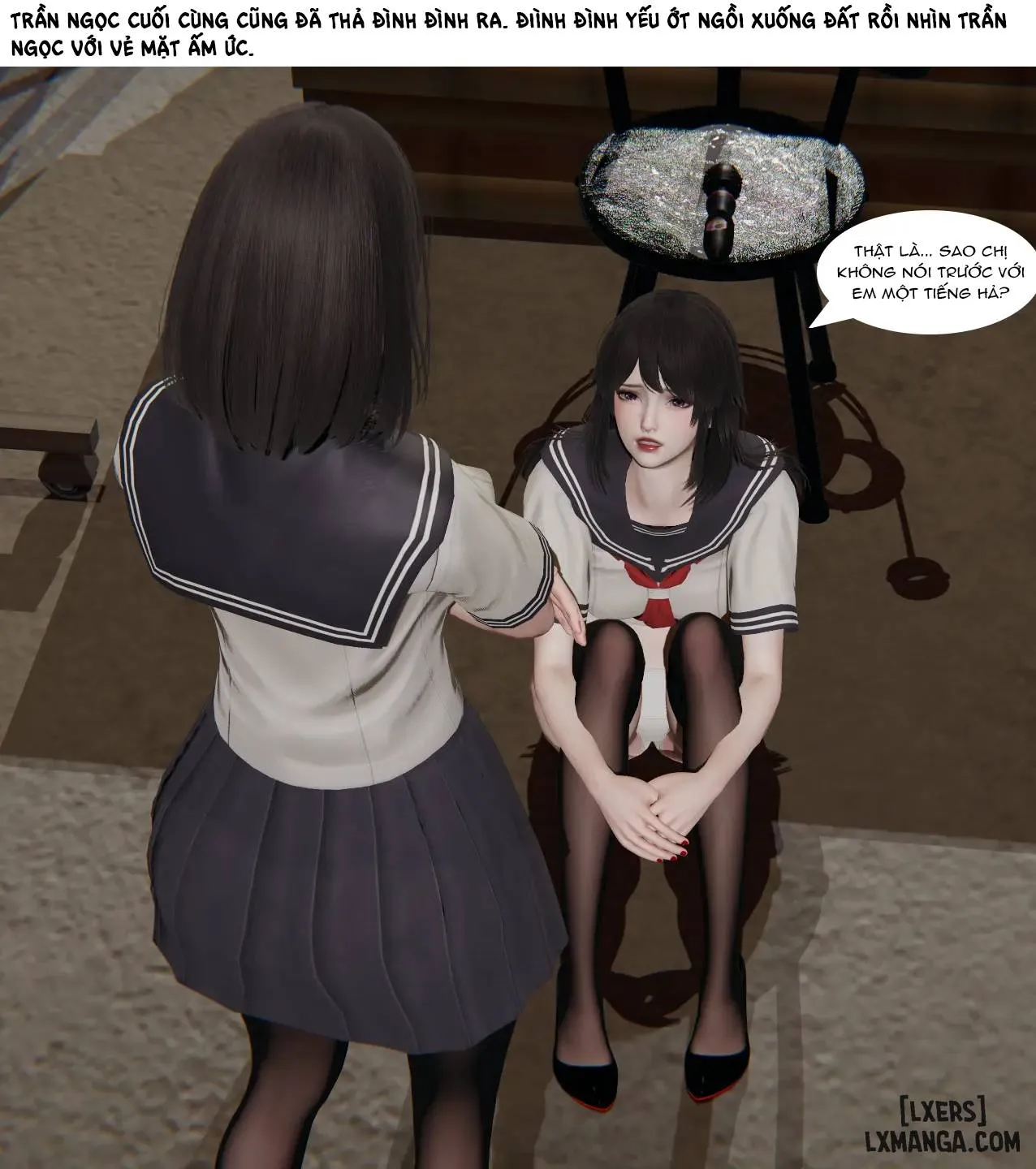 HentaiVN.net - Ảnh 32 - Nhật ký huấn luyện của chị em bách hợp - Chap 1