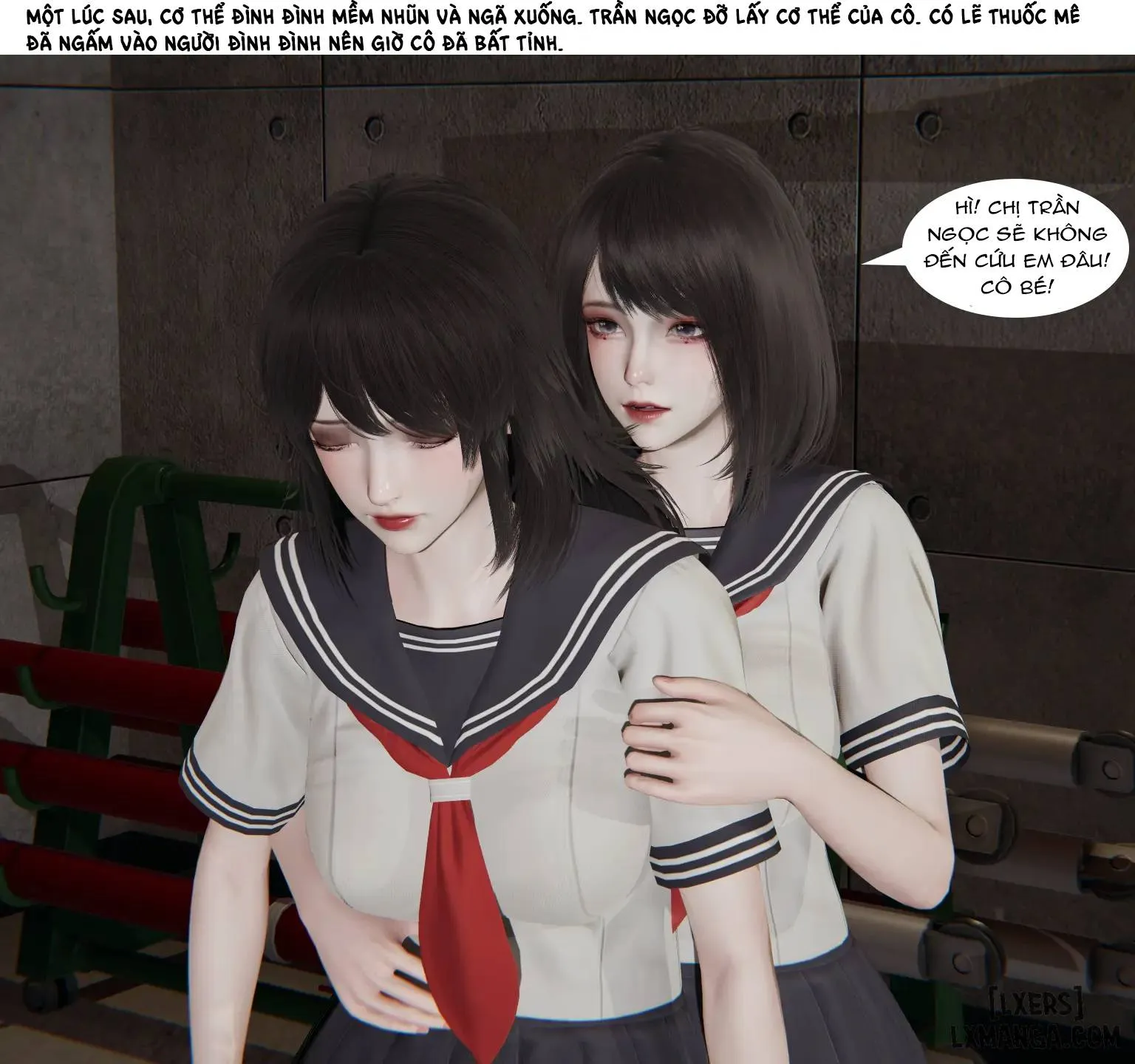 HentaiVN.net - Ảnh 8 - Nhật ký huấn luyện của chị em bách hợp - Chap 1