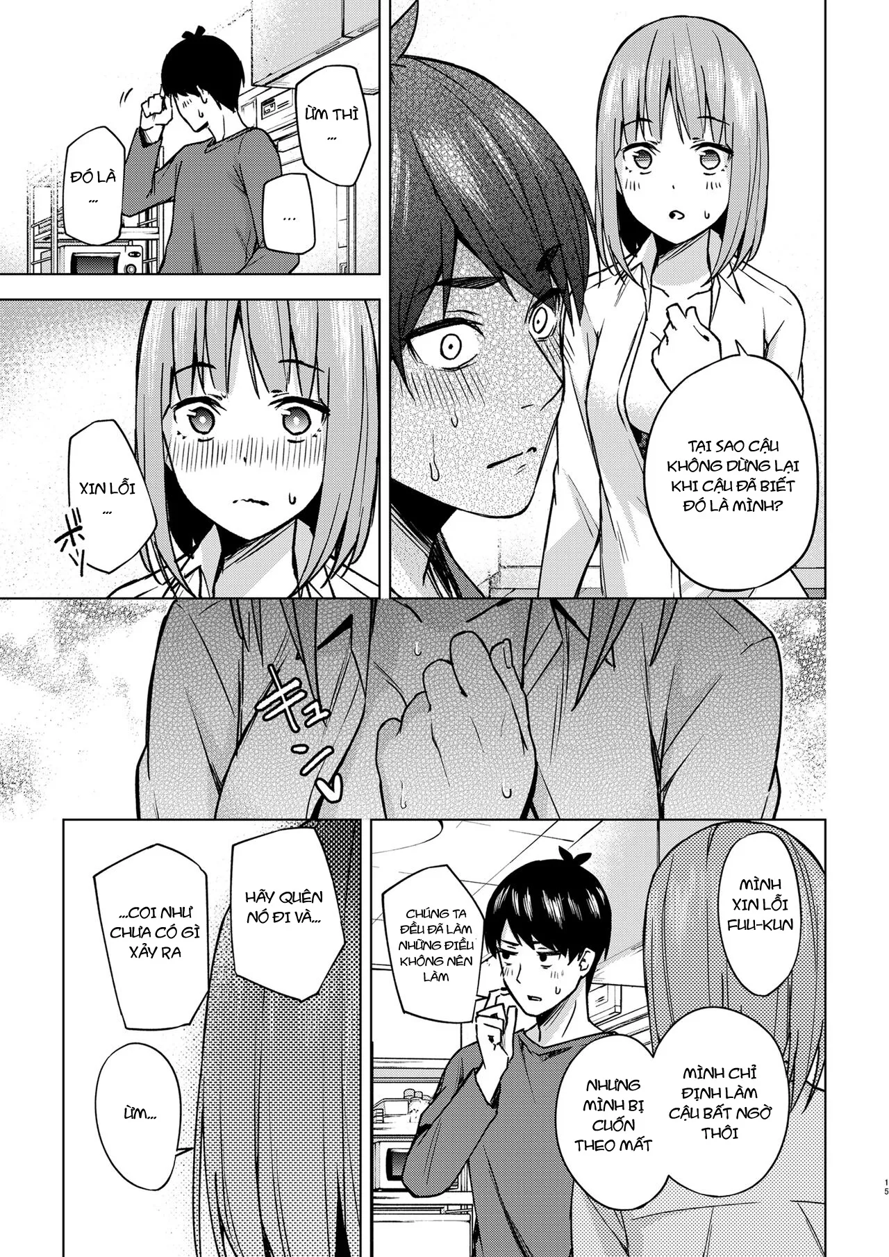 HentaiVN.net - Ảnh 14 - Ichinen-go no itazura [Fooling Around, One Year Later; 一年後のいたずら] - Chap 1