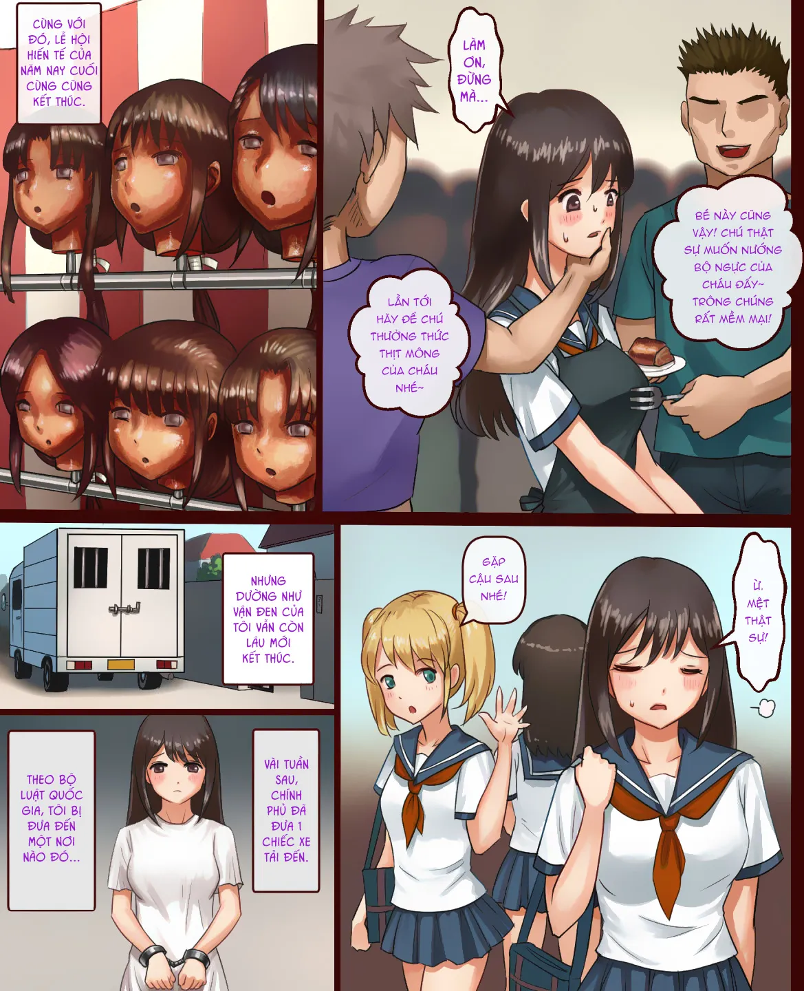 HentaiVN.net - Ảnh 10 - Vùng đất chăn nuôi phụ nữ 1 [Mechiku no Kuni Daiichiwa; The Country of Female Livestock ep 1] - Chap 1
