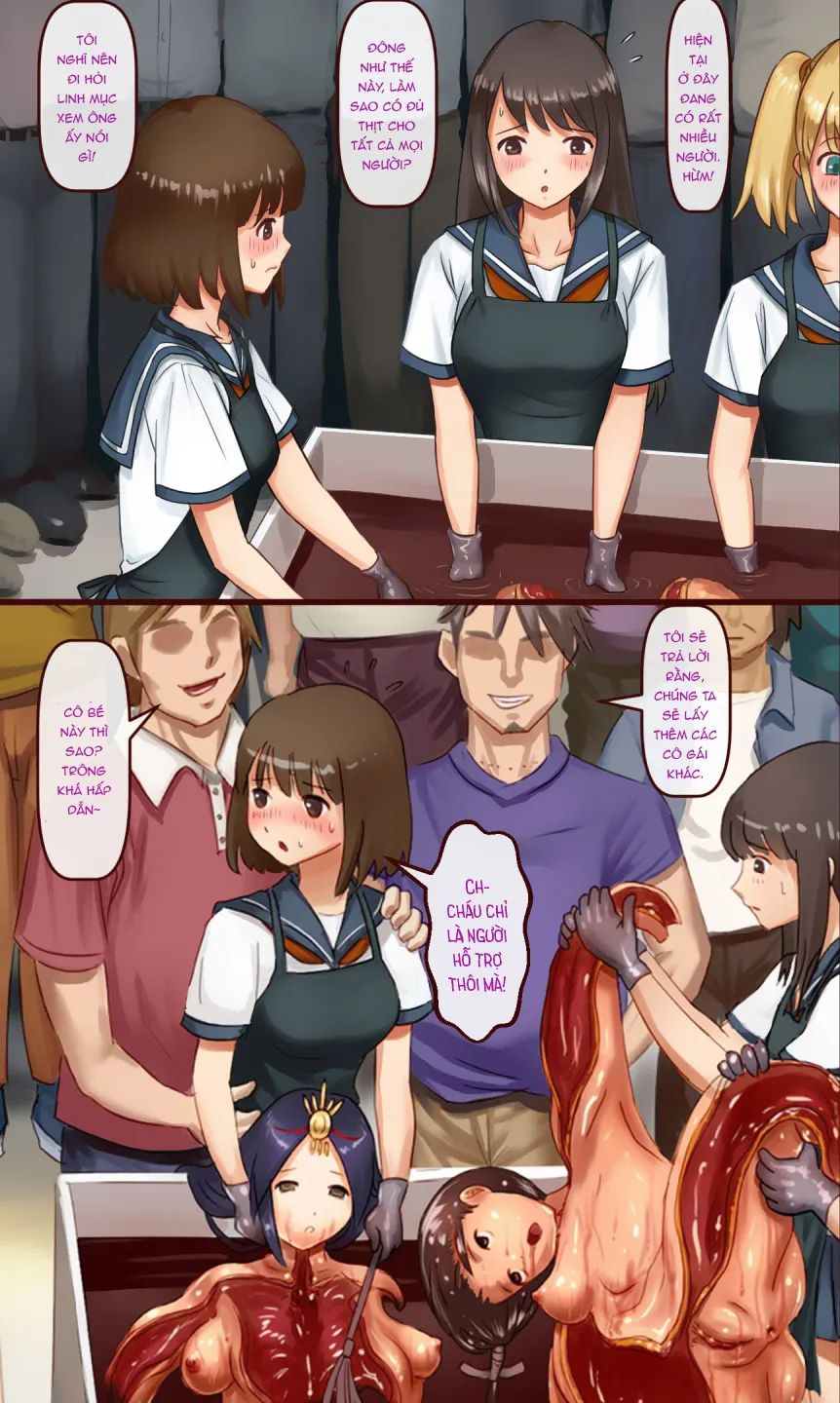 HentaiVN.net - Ảnh 4 - Vùng đất chăn nuôi phụ nữ 1 [Mechiku no Kuni Daiichiwa; The Country of Female Livestock ep 1] - Chap 1
