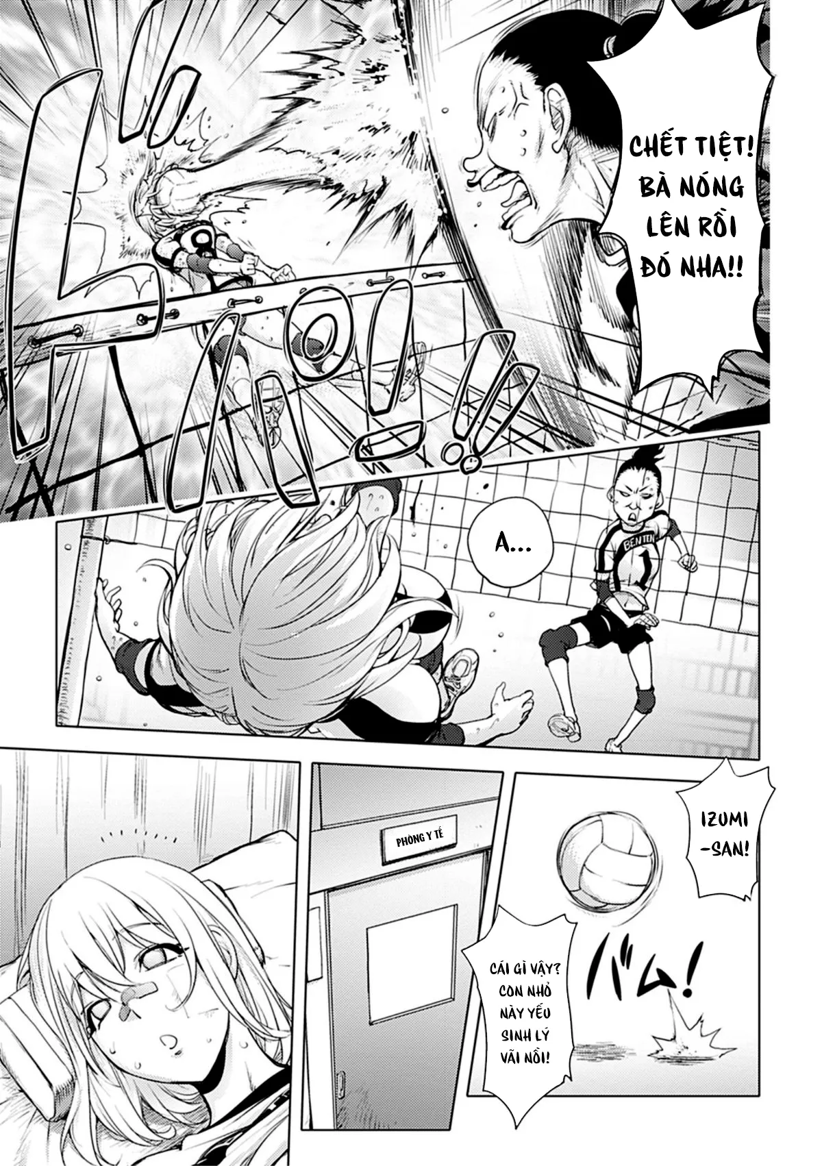 HentaiVN.net - Ảnh 3 - Kaya-nee Volleyball ni Idomu [Ane☆Volleyball Challenge; Kaya-nee Thách Thức Bóng Chuyền] - Chap 1