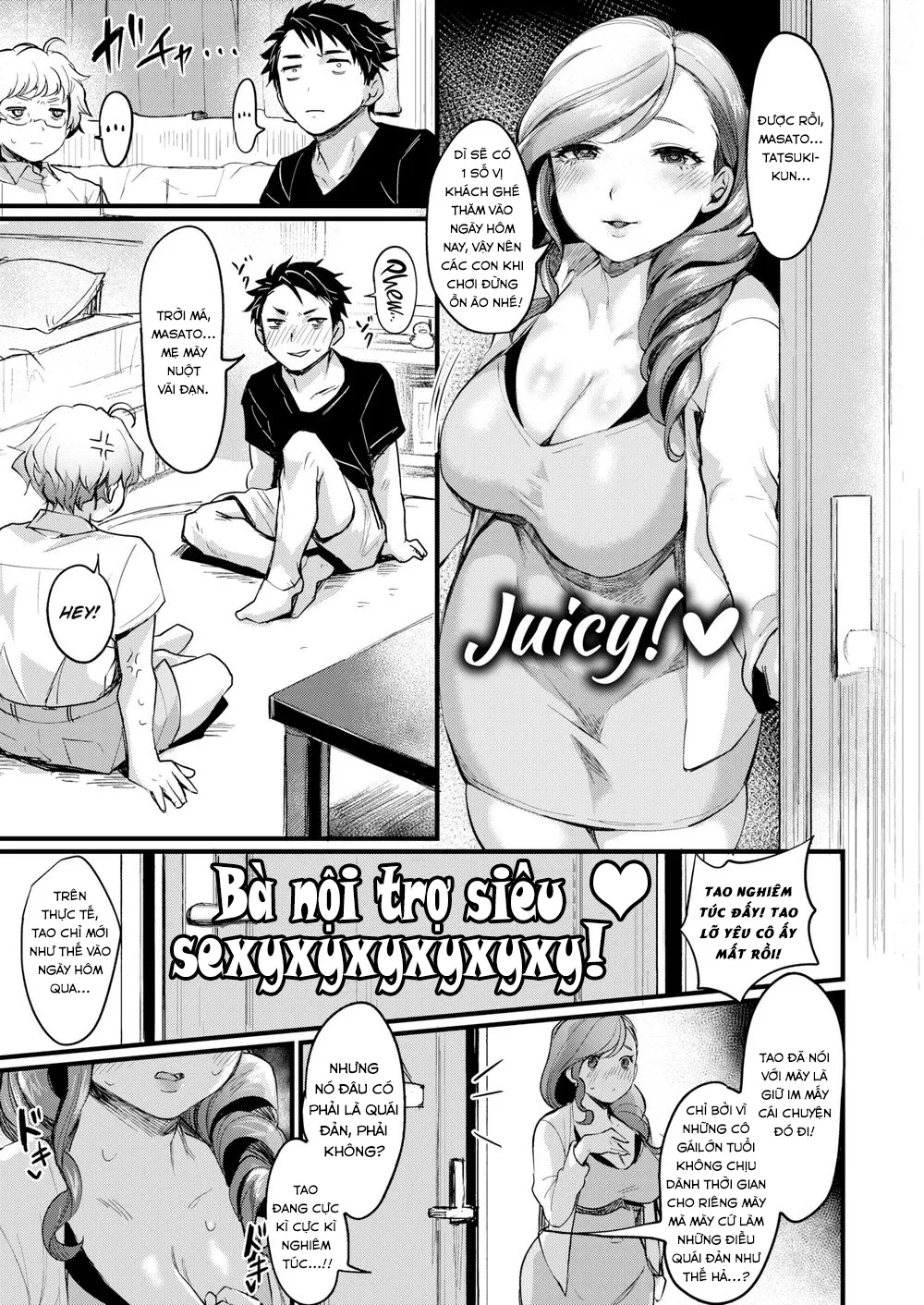 HentaiVN.net - Ảnh 2 - Onarealize ~Friend’s Mom~ - Chap 1