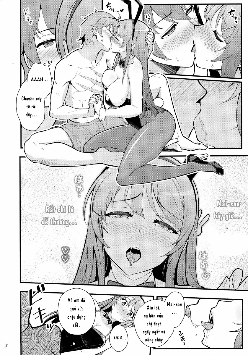 HentaiVN.net - Ảnh 12 - Bunny Lovers (Seishun Buta Yarou wa Bunny Girl Senpai no Yume o Minai) [バニー★ラヴァーズ] - Chap 1