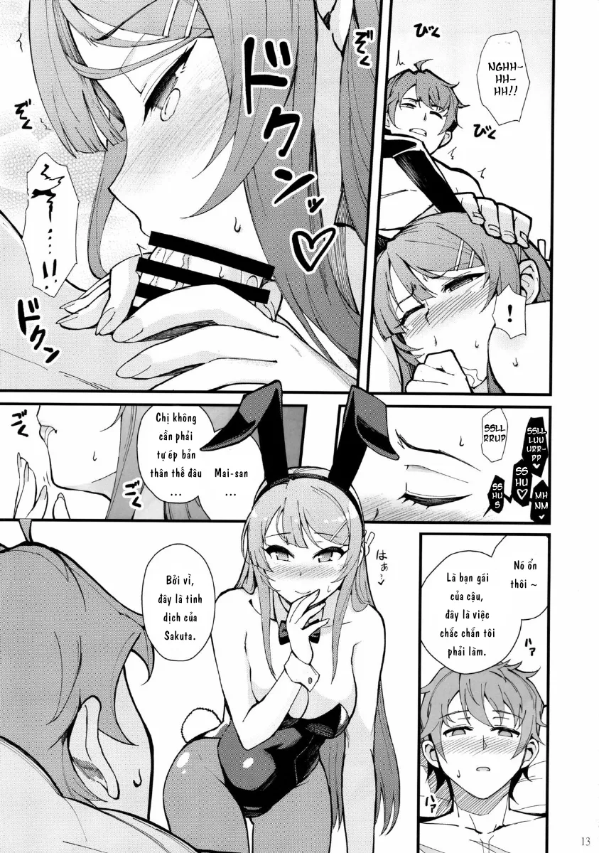 HentaiVN.net - Ảnh 15 - Bunny Lovers (Seishun Buta Yarou wa Bunny Girl Senpai no Yume o Minai) [バニー★ラヴァーズ] - Chap 1