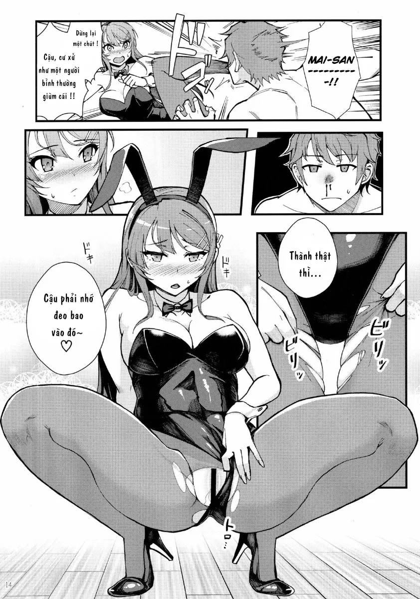 HentaiVN.net - Ảnh 16 - Bunny Lovers (Seishun Buta Yarou wa Bunny Girl Senpai no Yume o Minai) [バニー★ラヴァーズ] - Chap 1