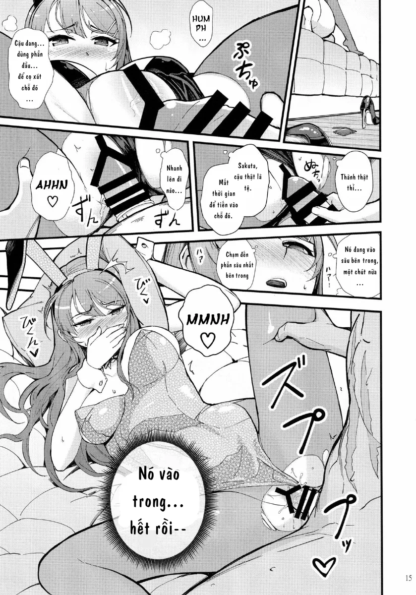 HentaiVN.net - Ảnh 17 - Bunny Lovers (Seishun Buta Yarou wa Bunny Girl Senpai no Yume o Minai) [バニー★ラヴァーズ] - Chap 1