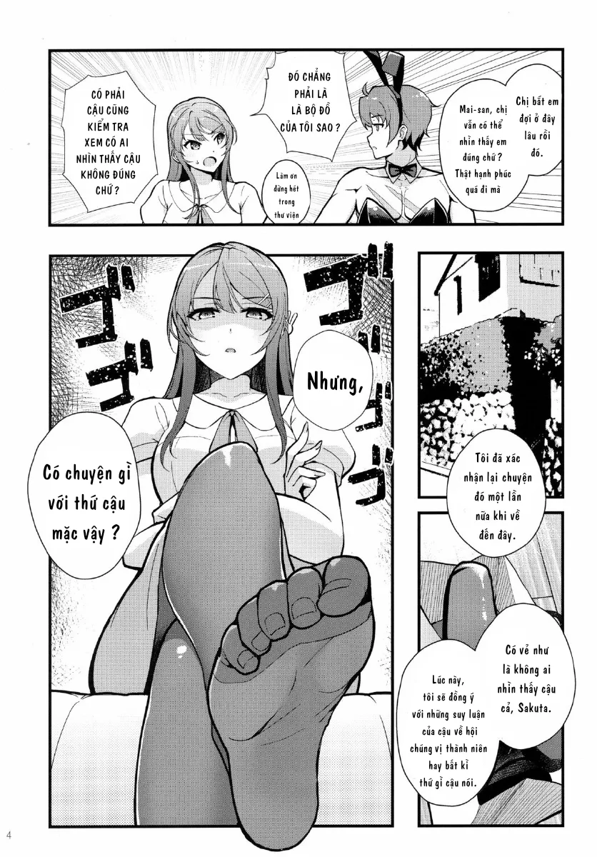 HentaiVN.net - Ảnh 6 - Bunny Lovers (Seishun Buta Yarou wa Bunny Girl Senpai no Yume o Minai) [バニー★ラヴァーズ] - Chap 1