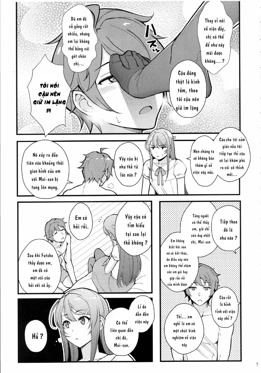 HentaiVN.net - Ảnh 7 - Bunny Lovers (Seishun Buta Yarou wa Bunny Girl Senpai no Yume o Minai) [バニー★ラヴァーズ] - Chap 1