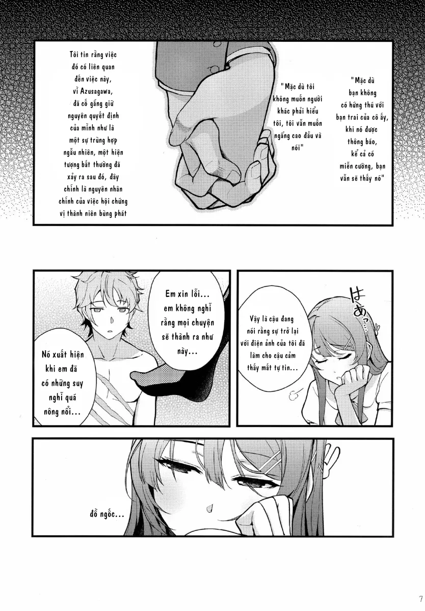 HentaiVN.net - Ảnh 9 - Bunny Lovers (Seishun Buta Yarou wa Bunny Girl Senpai no Yume o Minai) [バニー★ラヴァーズ] - Chap 1