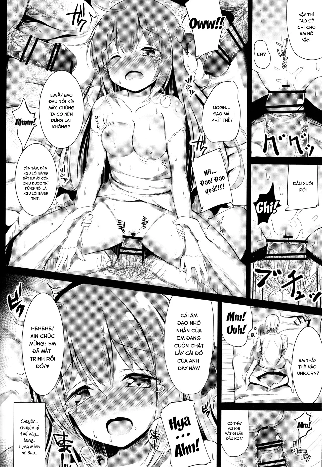 HentaiVN.net - Ảnh 8 - Tôi muốn bắt nạt một bé Unicorn trong trắng (Azur Lane) [I Want To Bully A Pure Unicorn; Muku na Kouma o Ijimeta] - Chap 1