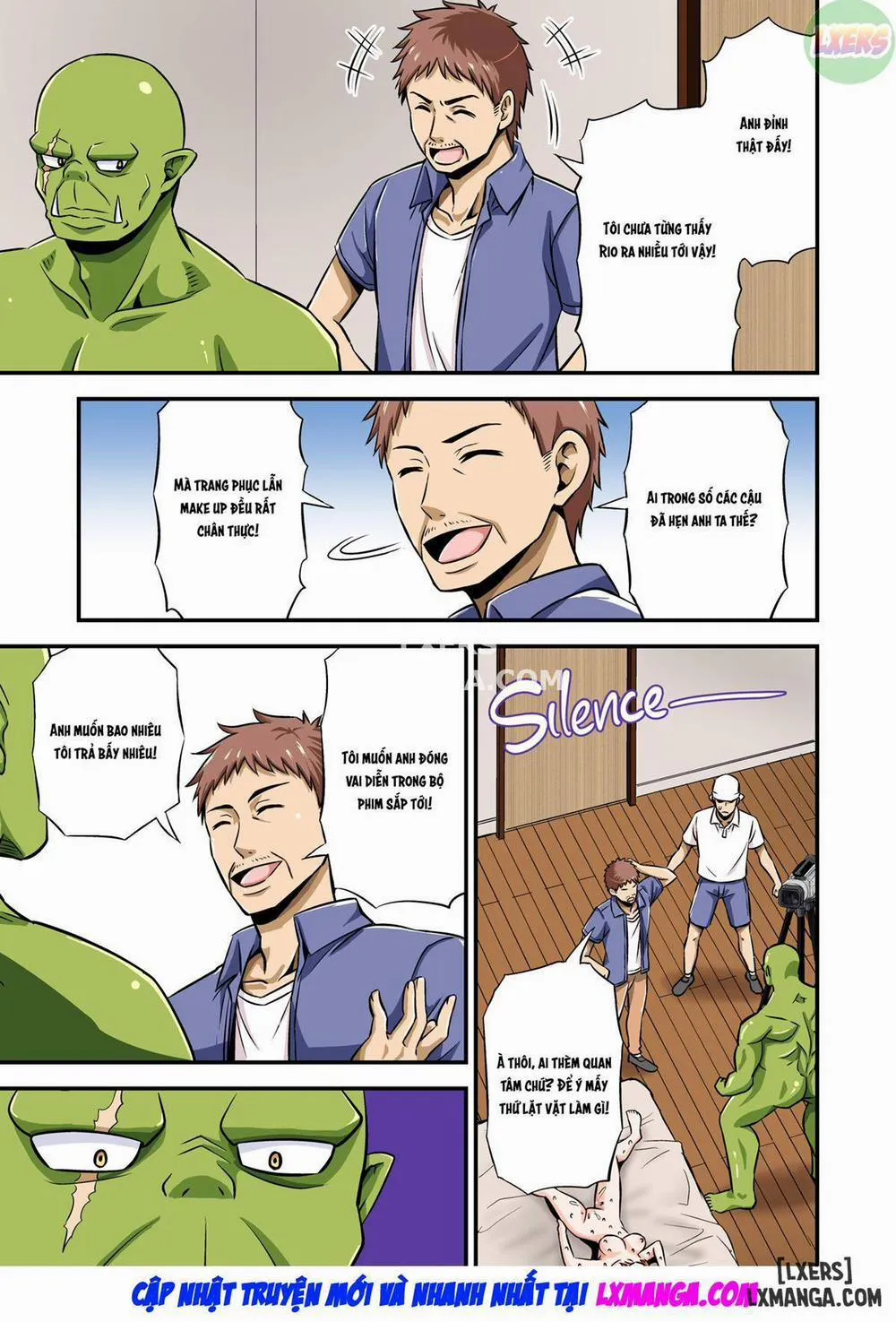 HentaiVN.net - Ảnh 26 - When a Stamina Daddy Orc Is Reborn In Another World and Becomes a Male Pornstar - Chap 1