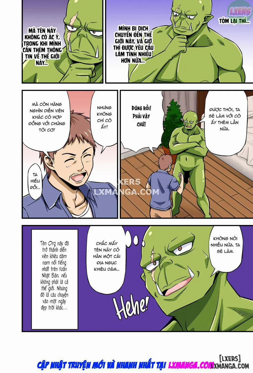 HentaiVN.net - Ảnh 27 - When a Stamina Daddy Orc Is Reborn In Another World and Becomes a Male Pornstar - Chap 1