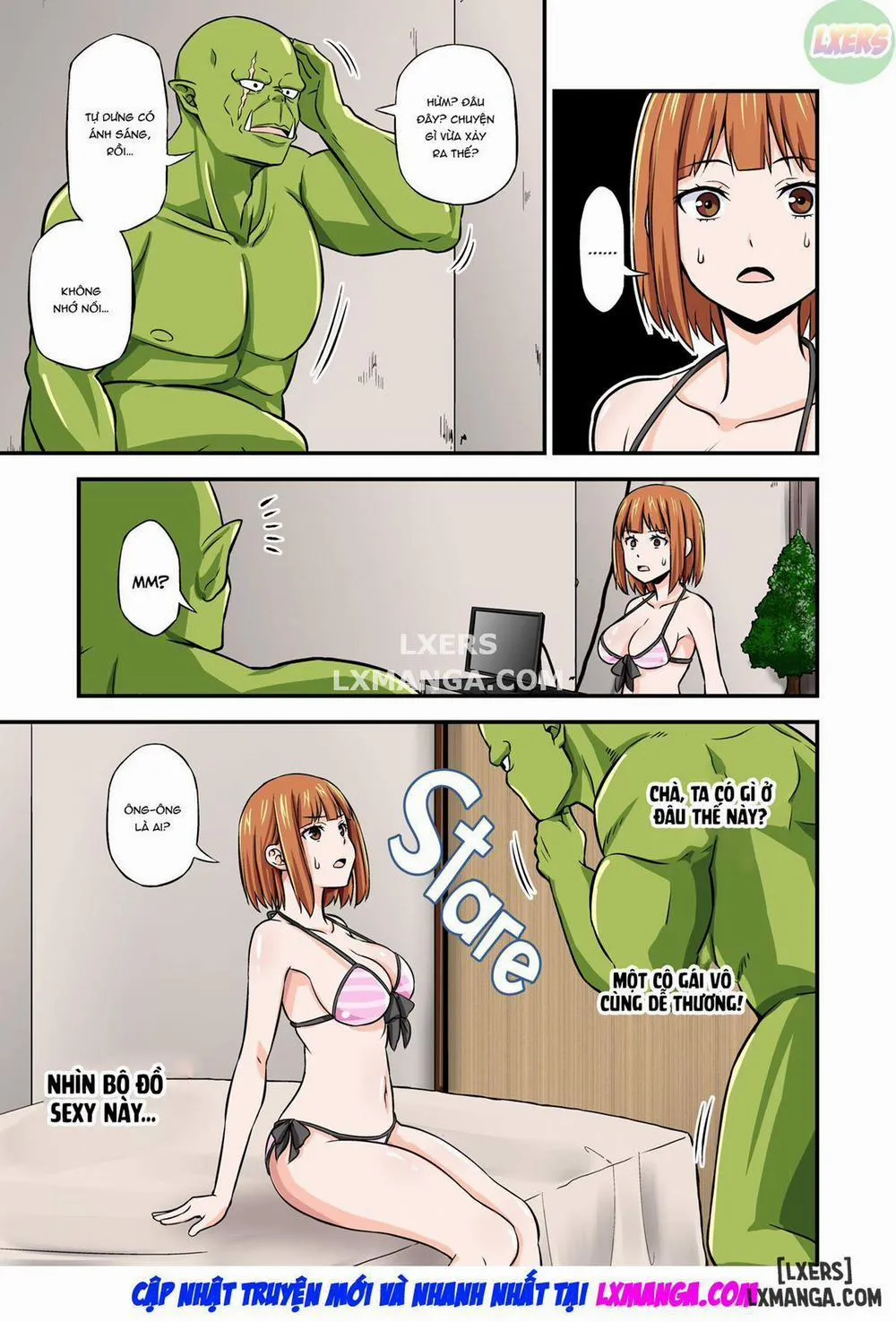 HentaiVN.net - Ảnh 7 - When a Stamina Daddy Orc Is Reborn In Another World and Becomes a Male Pornstar - Chap 1