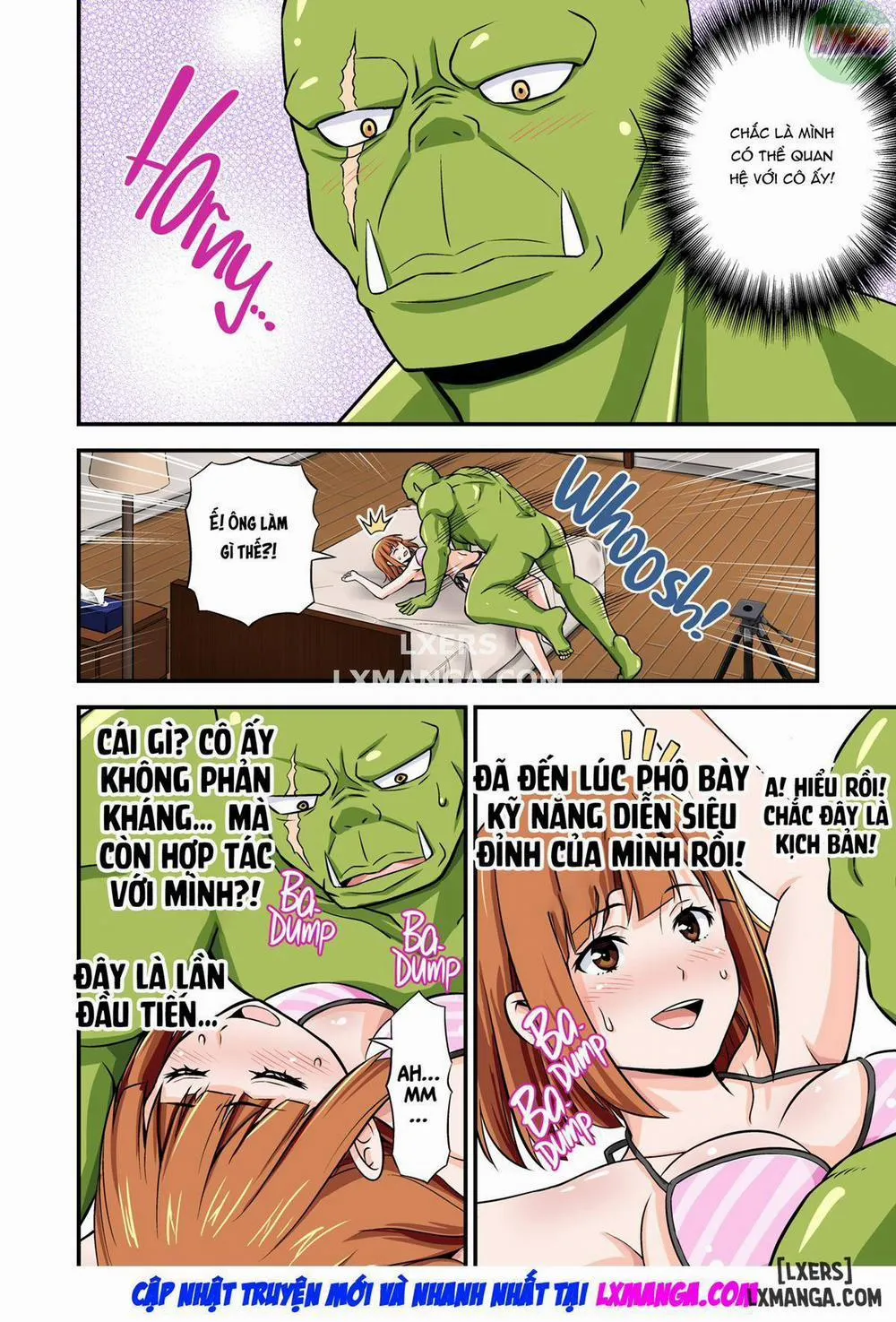 HentaiVN.net - Ảnh 8 - When a Stamina Daddy Orc Is Reborn In Another World and Becomes a Male Pornstar - Chap 1
