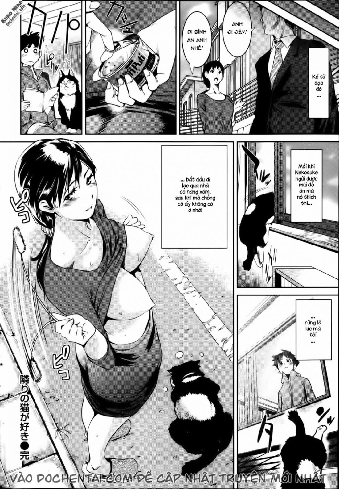 HentaiVN.net - Ảnh 18 - I Love the Cat Next Door [Tonari No Neko Ga Suki] - Chap 1