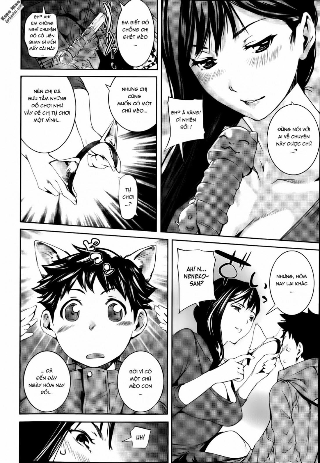 HentaiVN.net - Ảnh 4 - I Love the Cat Next Door [Tonari No Neko Ga Suki] - Chap 1