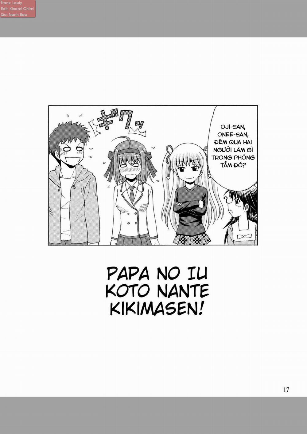 HentaiVN.net - Ảnh 18 - Papa no Iu Koto Nante Kikimasen! (Papa No Iu Koto Wo Kikinasai) [Papa No Iu Koto Nante Kikimasen 2; Papa No Iu Koto Nante Kikimasen! 3] - Chap 1