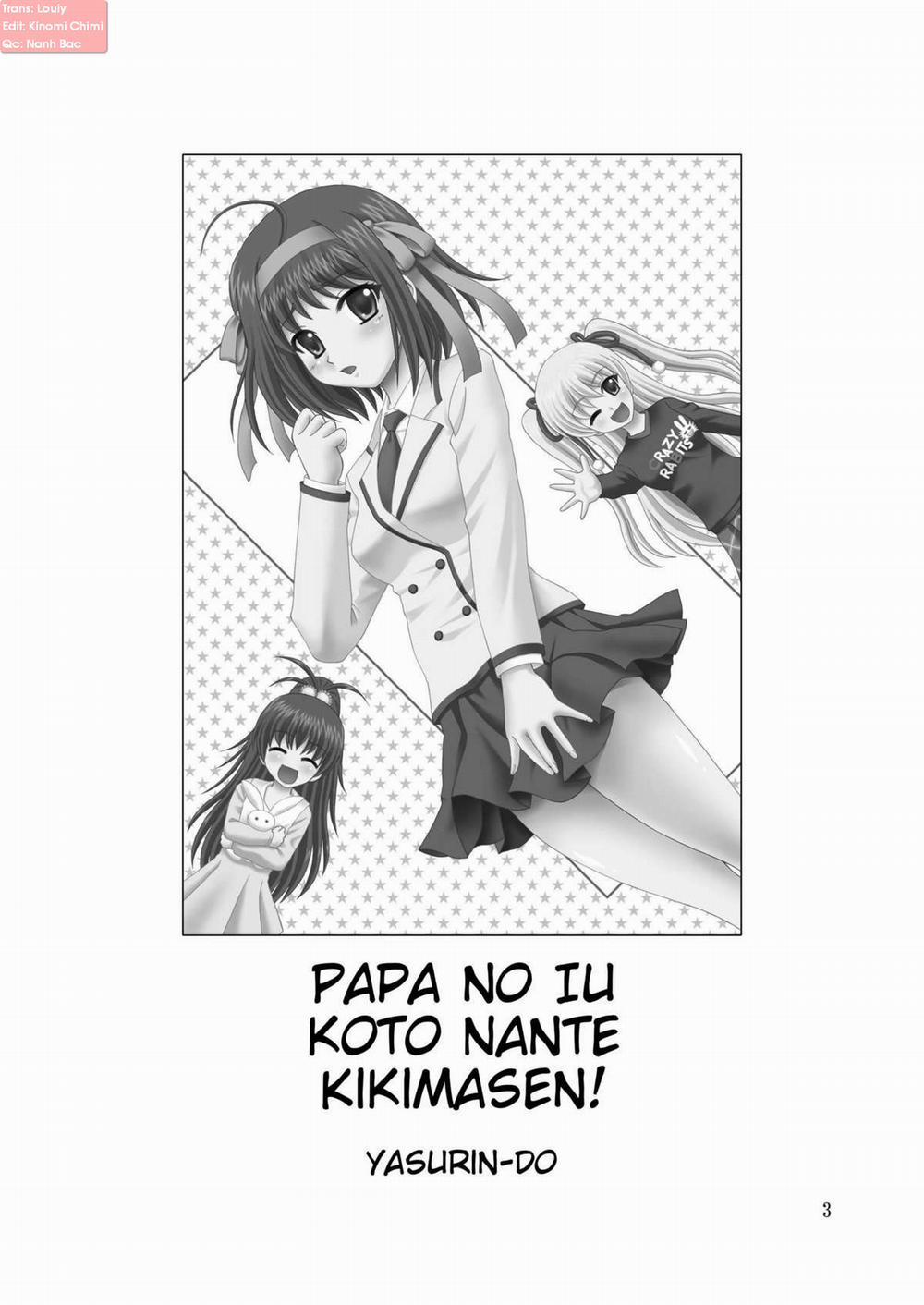 HentaiVN.net - Ảnh 4 - Papa no Iu Koto Nante Kikimasen! (Papa No Iu Koto Wo Kikinasai) [Papa No Iu Koto Nante Kikimasen 2; Papa No Iu Koto Nante Kikimasen! 3] - Chap 1
