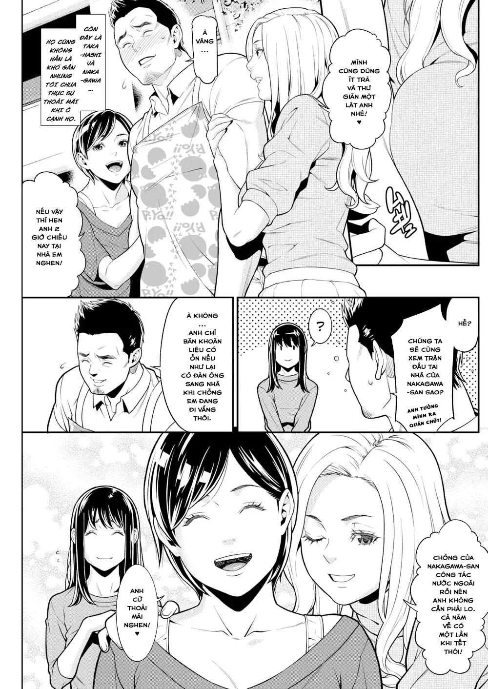 HentaiVN.net - Ảnh 4 - Gà Trống Trông Con Khó Lắm! [Being a Stay-at-home Dad is tough] - Chap 1