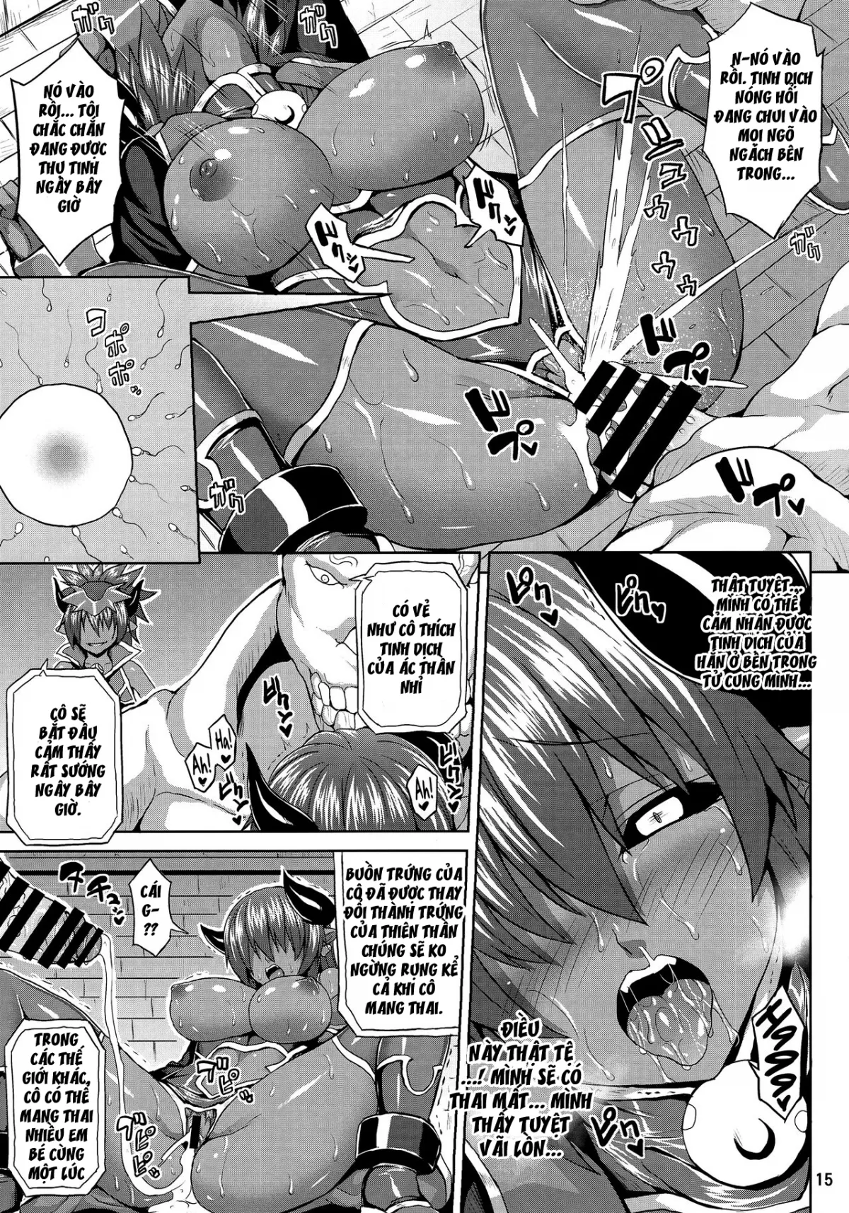 HentaiVN.net - Ảnh 15 - Jashin Jutai no Shou (Shinrabansho) [Evil Gods Conception Chapter; 邪神受胎の章 (神羅万象チョコ)] - Chap 1